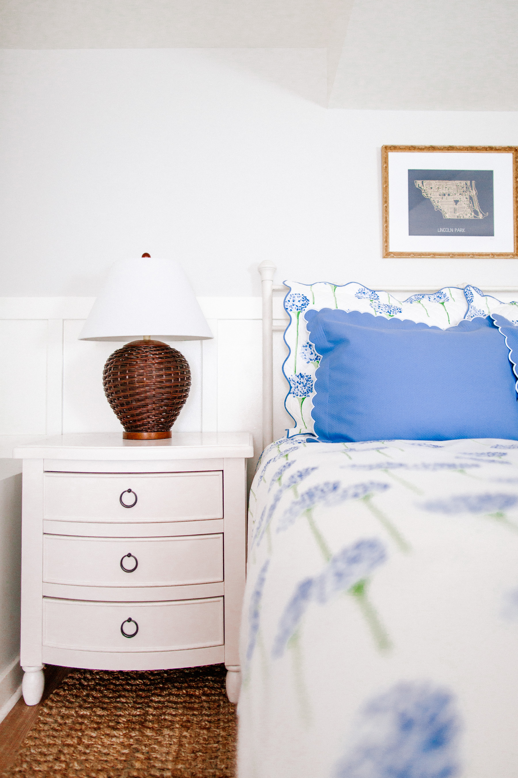 Preppy Hydrangea Bedding by Kelly in the City