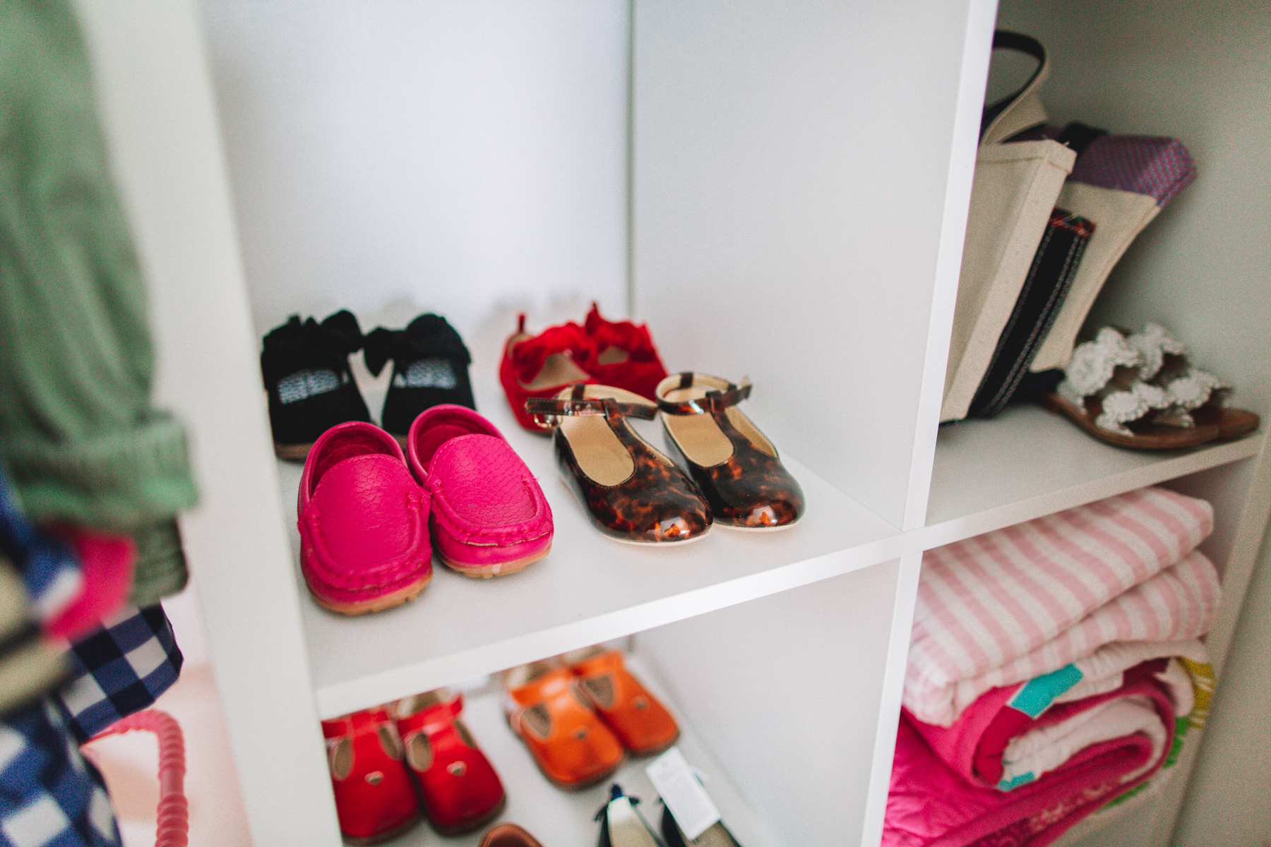 KonMari kids' rooms - shoes 