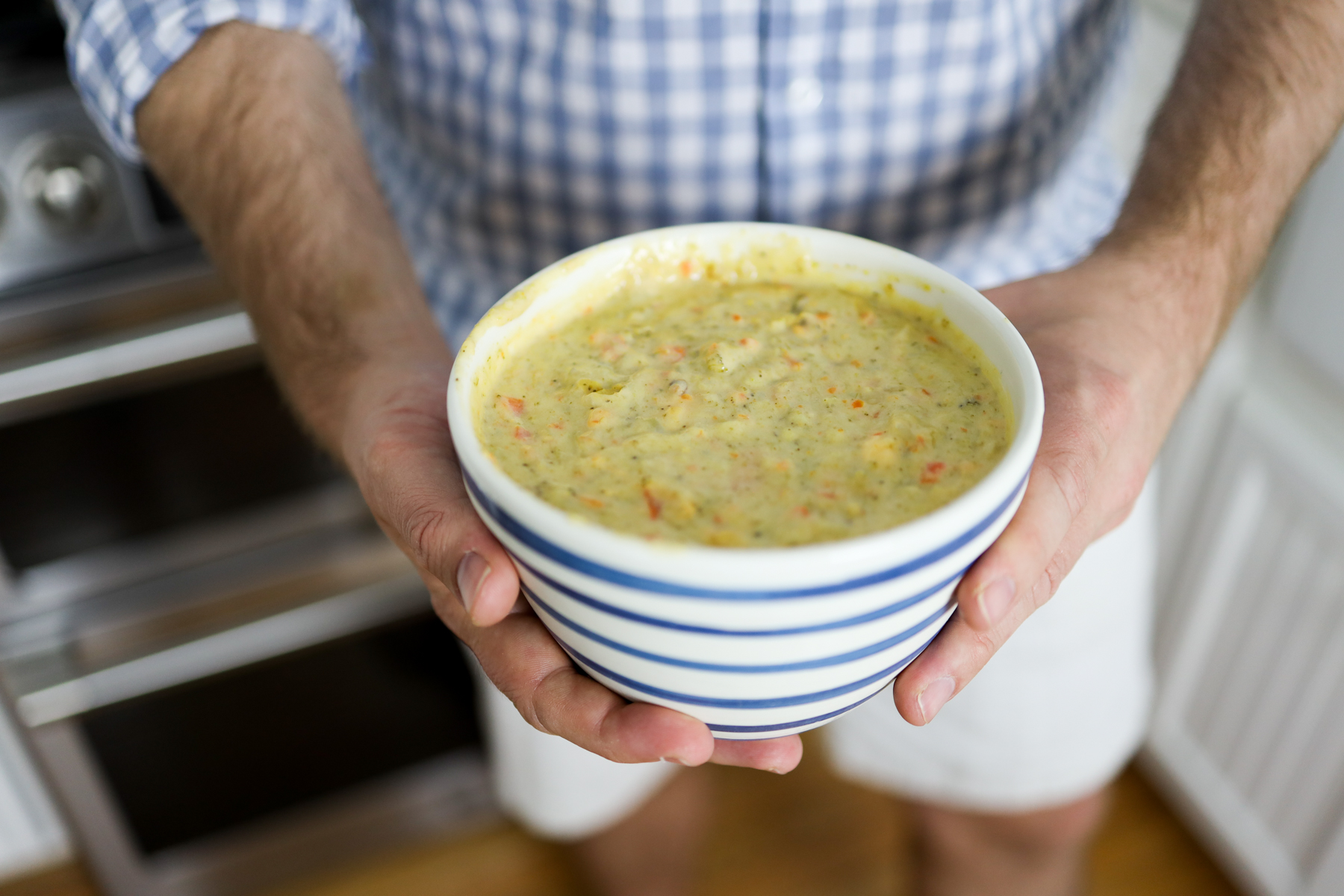 Cookin' with Mitch: Broccoli Cheese Soup - Kelly in the City