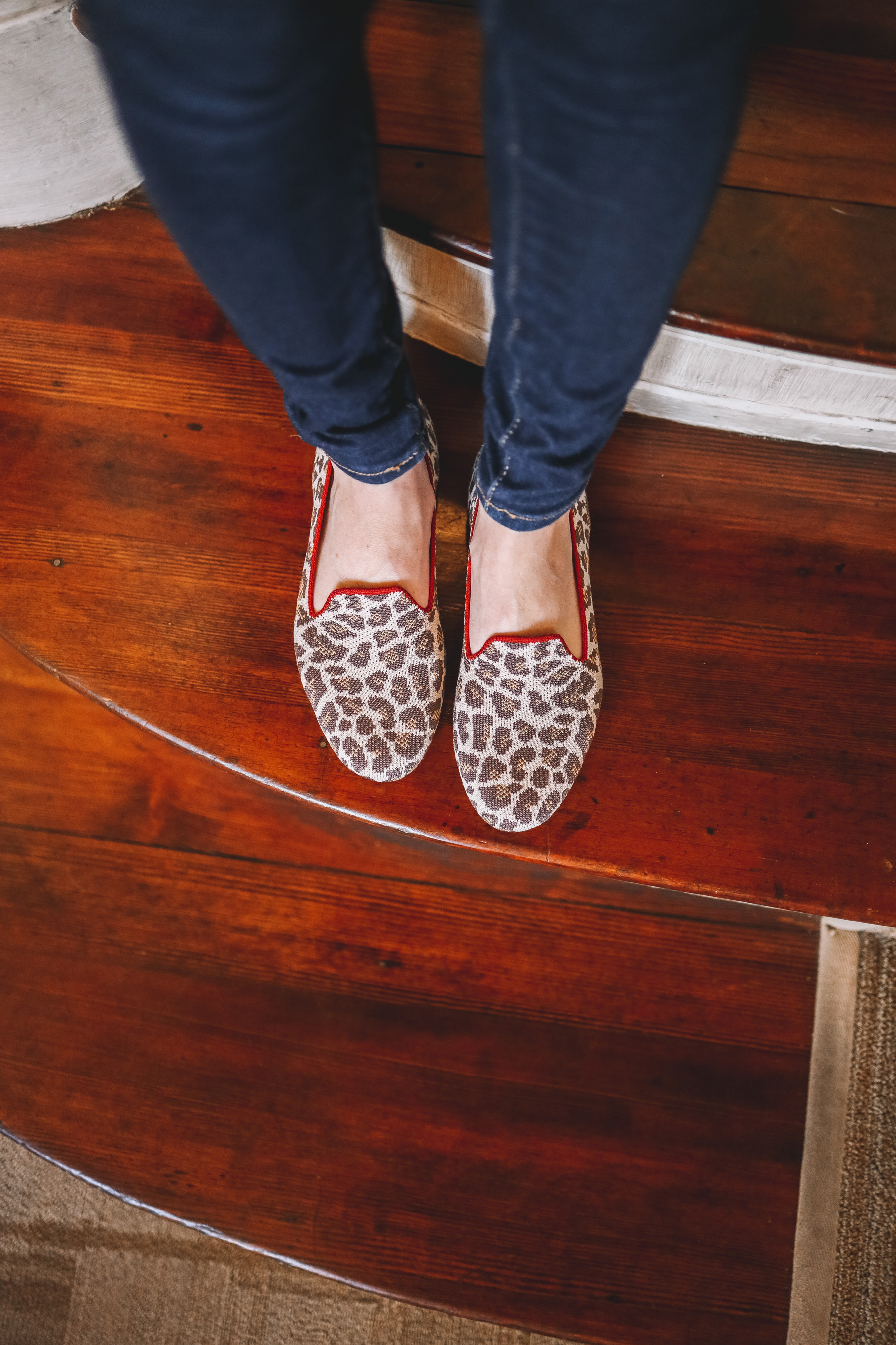 Rothy's "Mocha Spot" Loafers