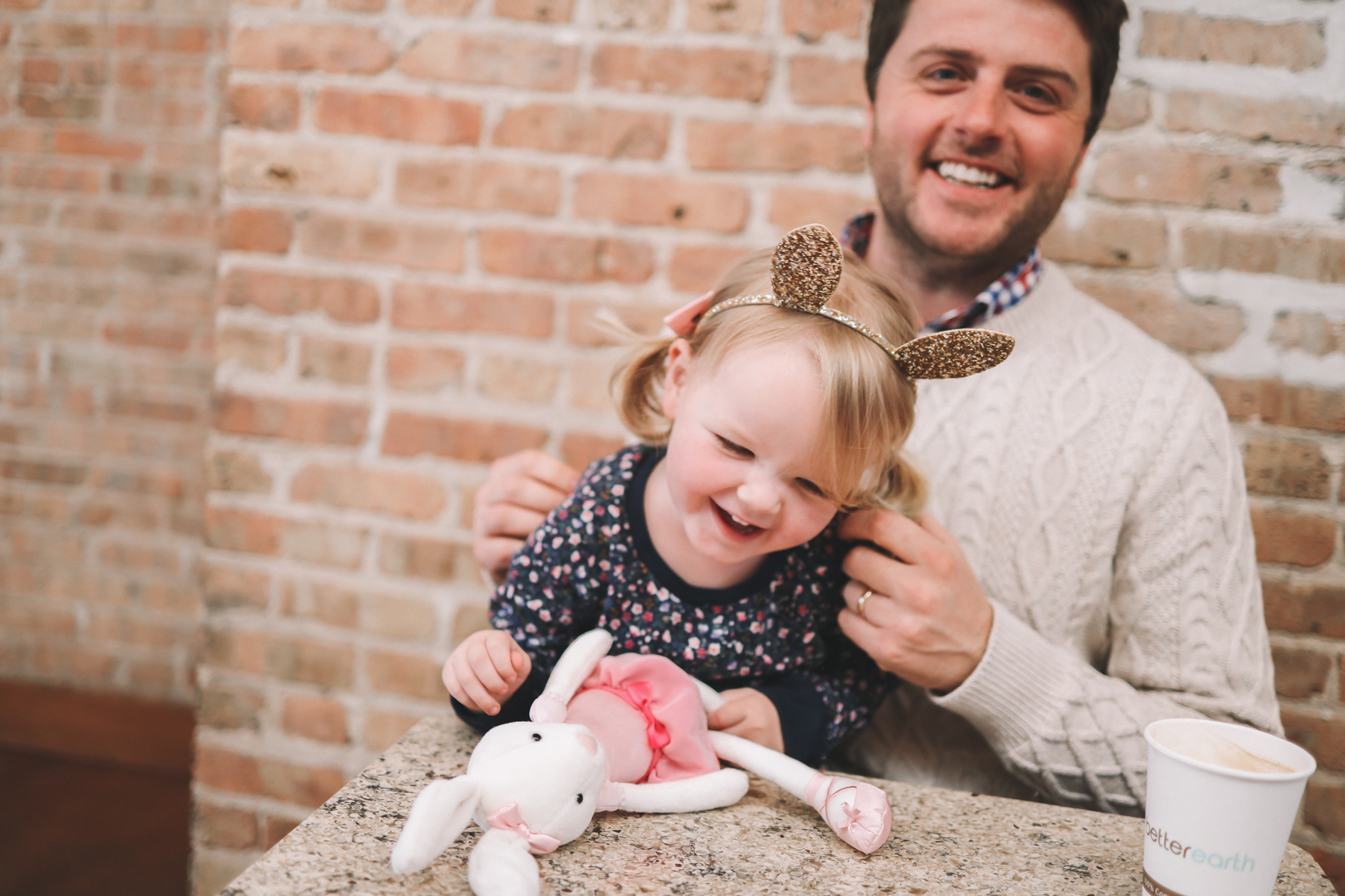 Emma is wearing some bunny ears | Kelly in the City