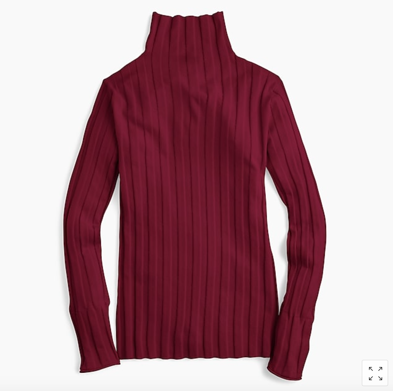 Tuckable Ribbed Turtleneck