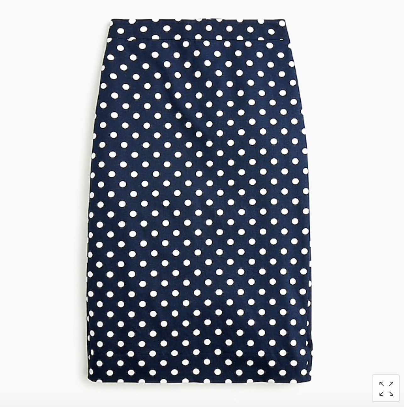 Polka Dot Pencil Skirt