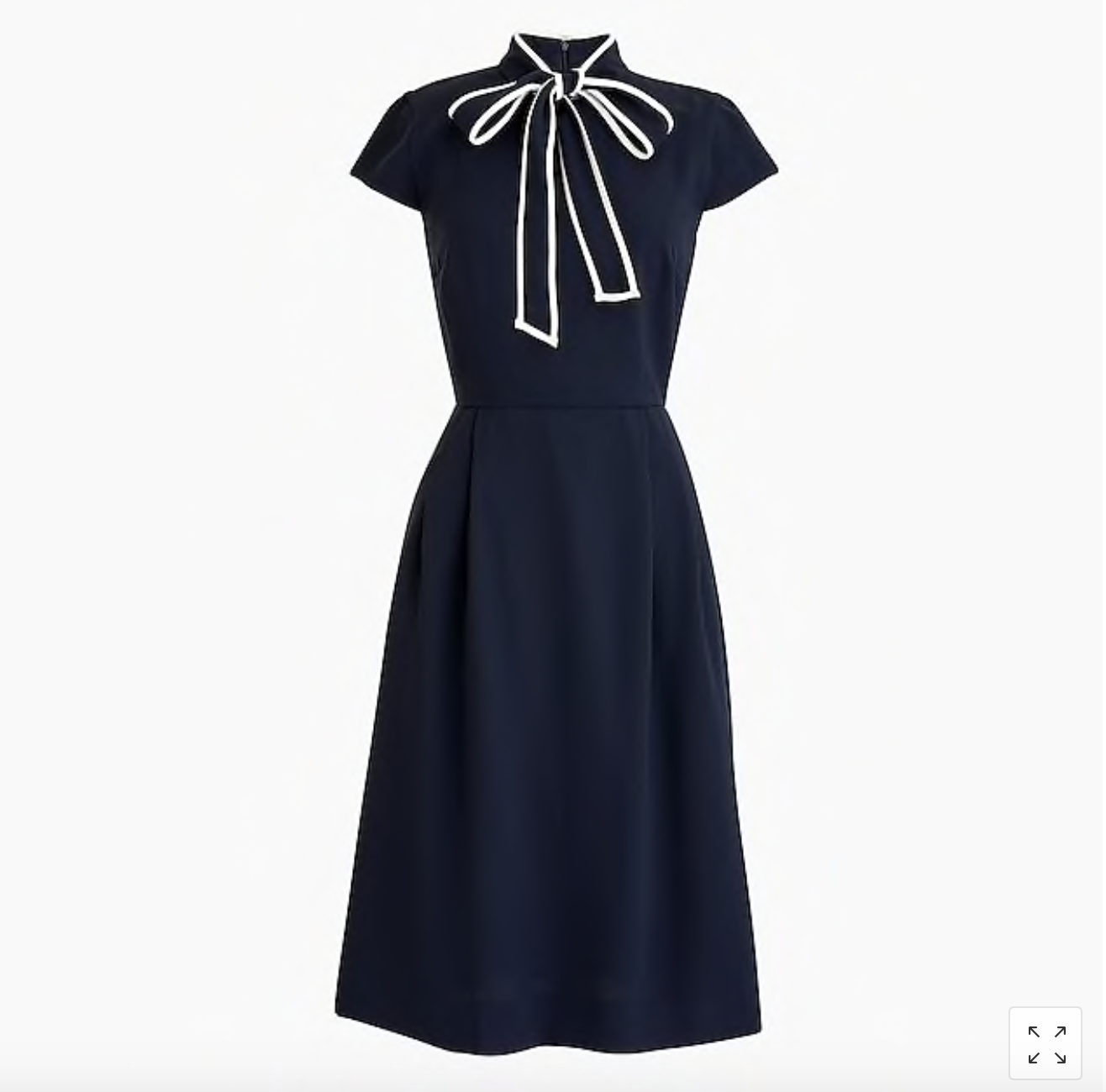 Navy Bow Dress