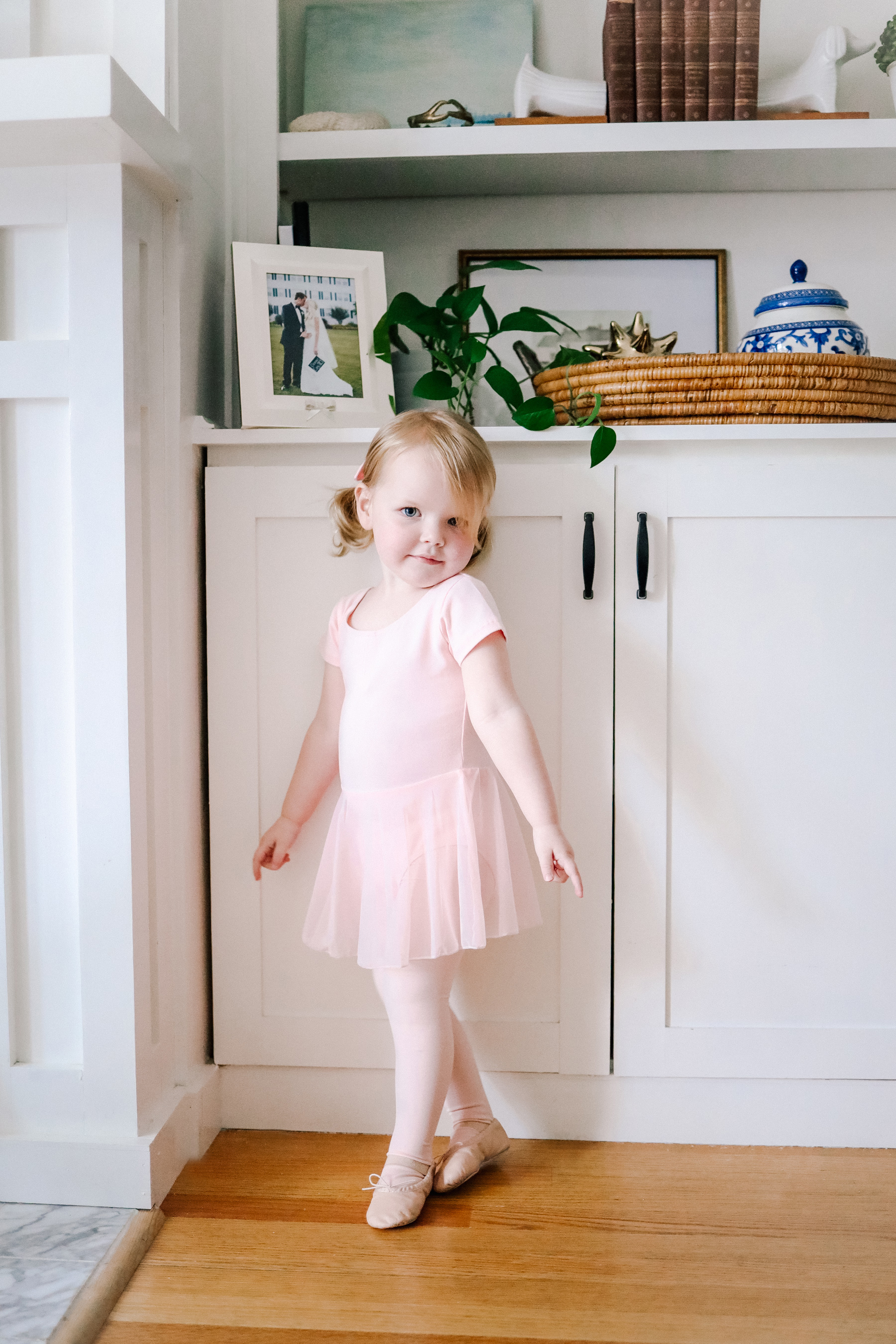 Emma is featuring a Toddler Ballerina Outfit | Kelly in the City