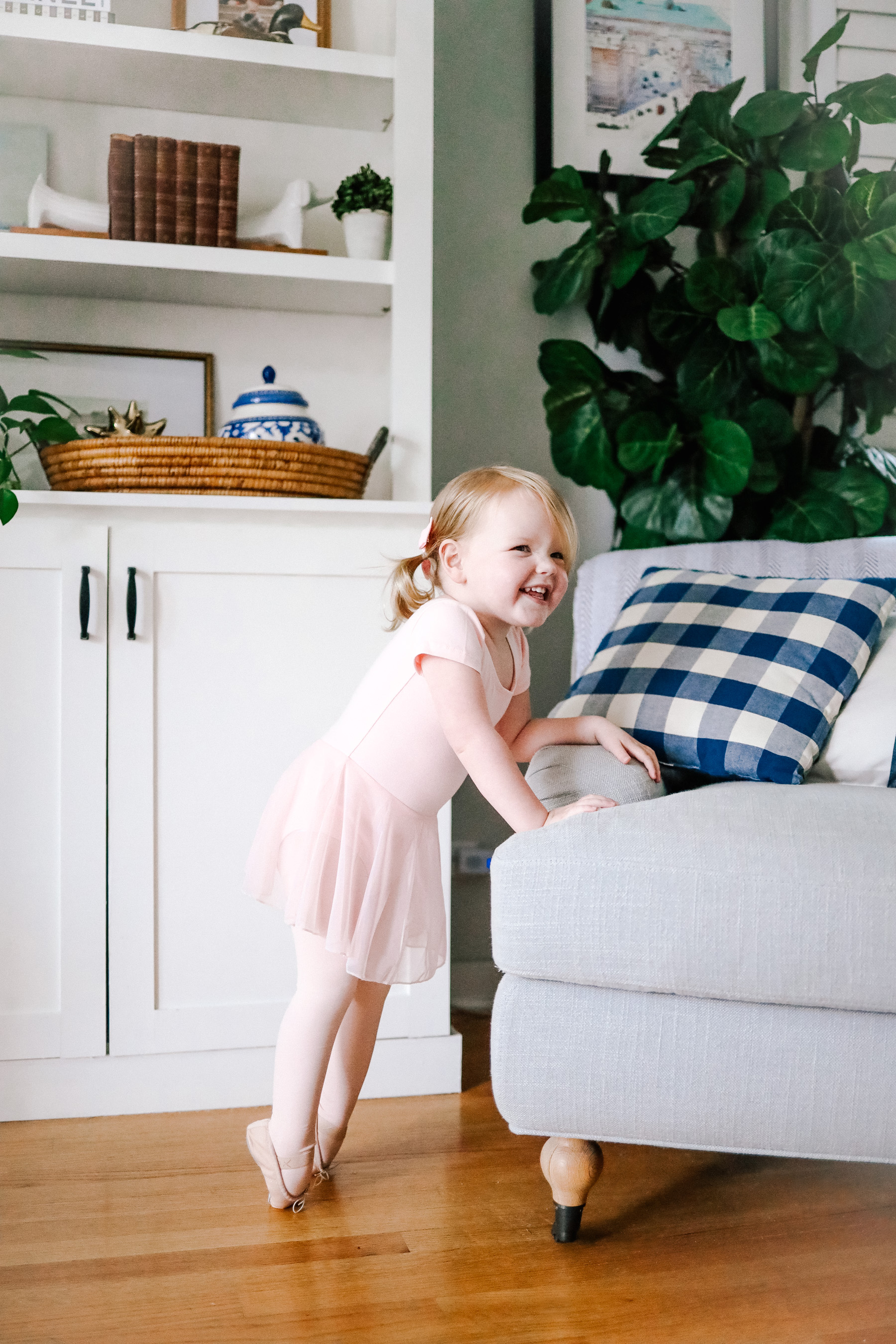 Emma is featuring a Toddler Ballerina Outfit | Kelly in the City