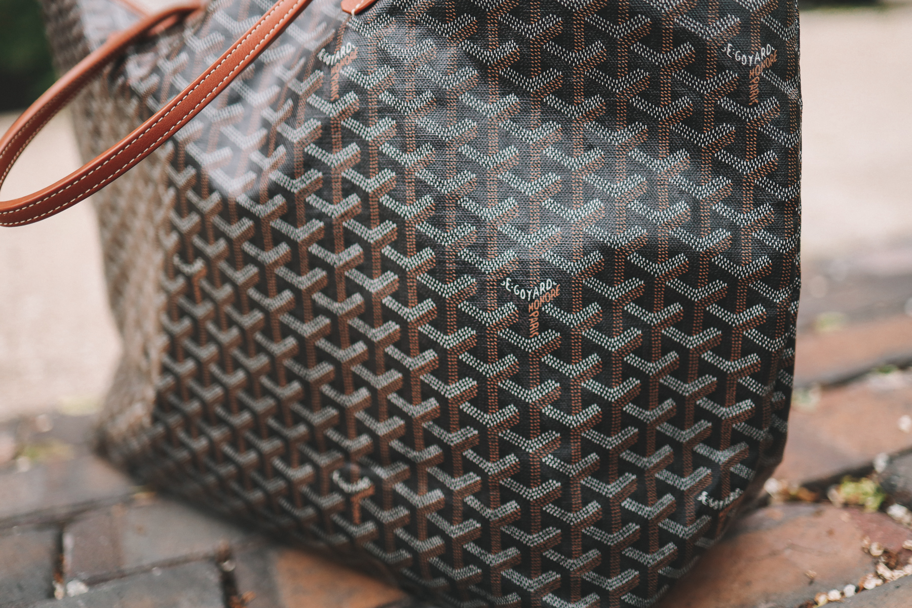 goyard purse blog