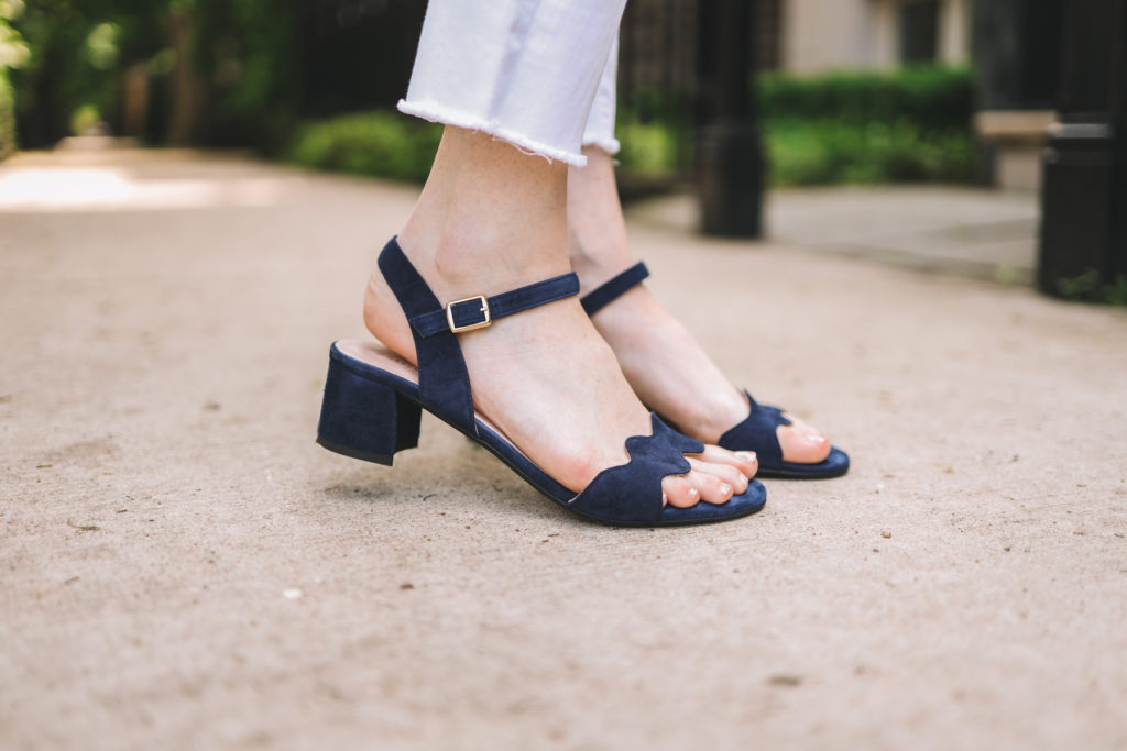 Patricia Green Scalloped Sandals