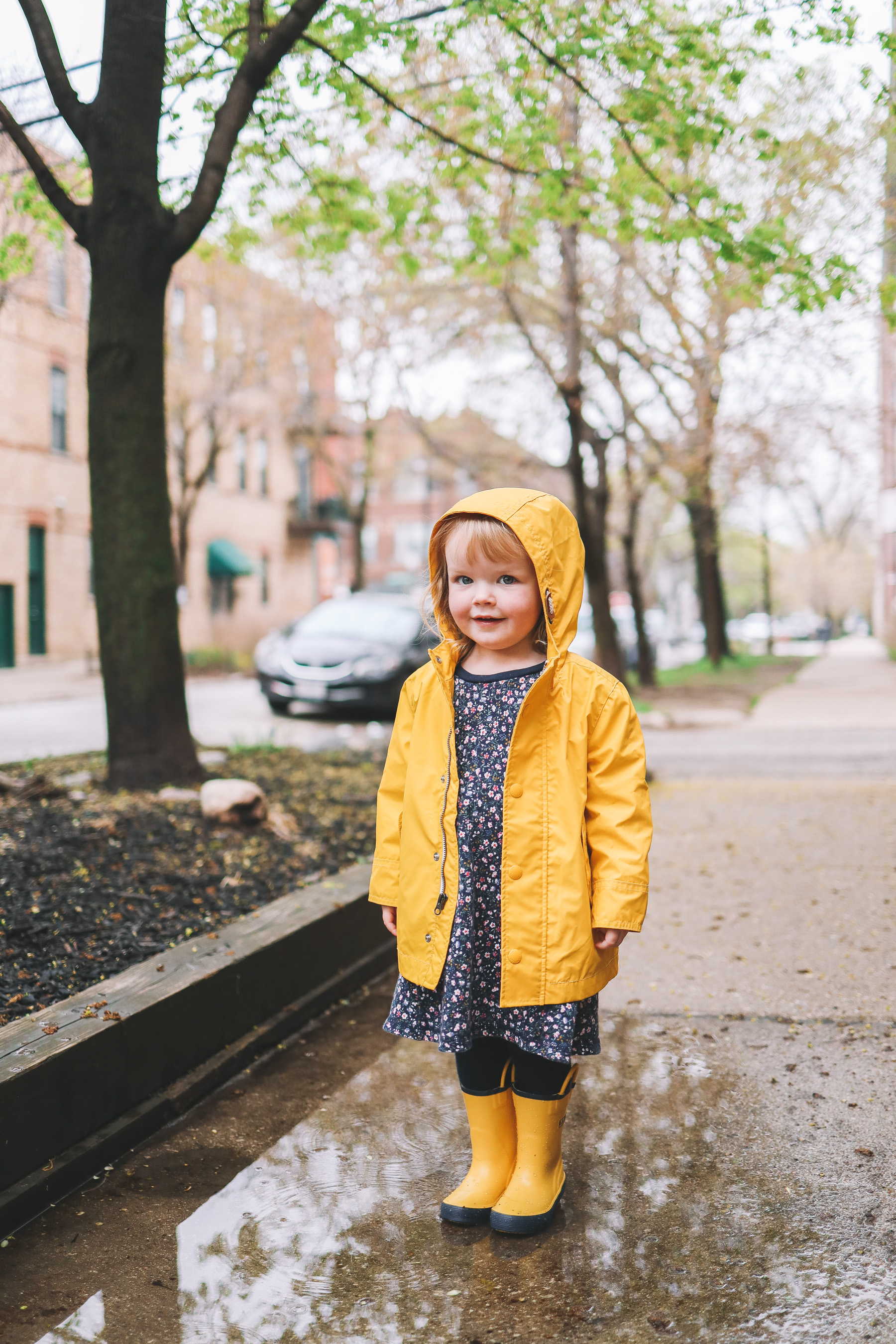 Toddler Preppy Rainy Day Outfit