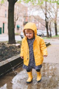 April Showers & Preppy Rainy Day Outfits | Kelly in the City