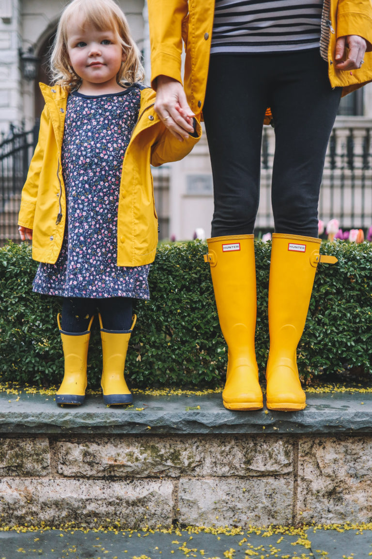 April Showers & Preppy Rainy Day Outfits | Kelly in the City