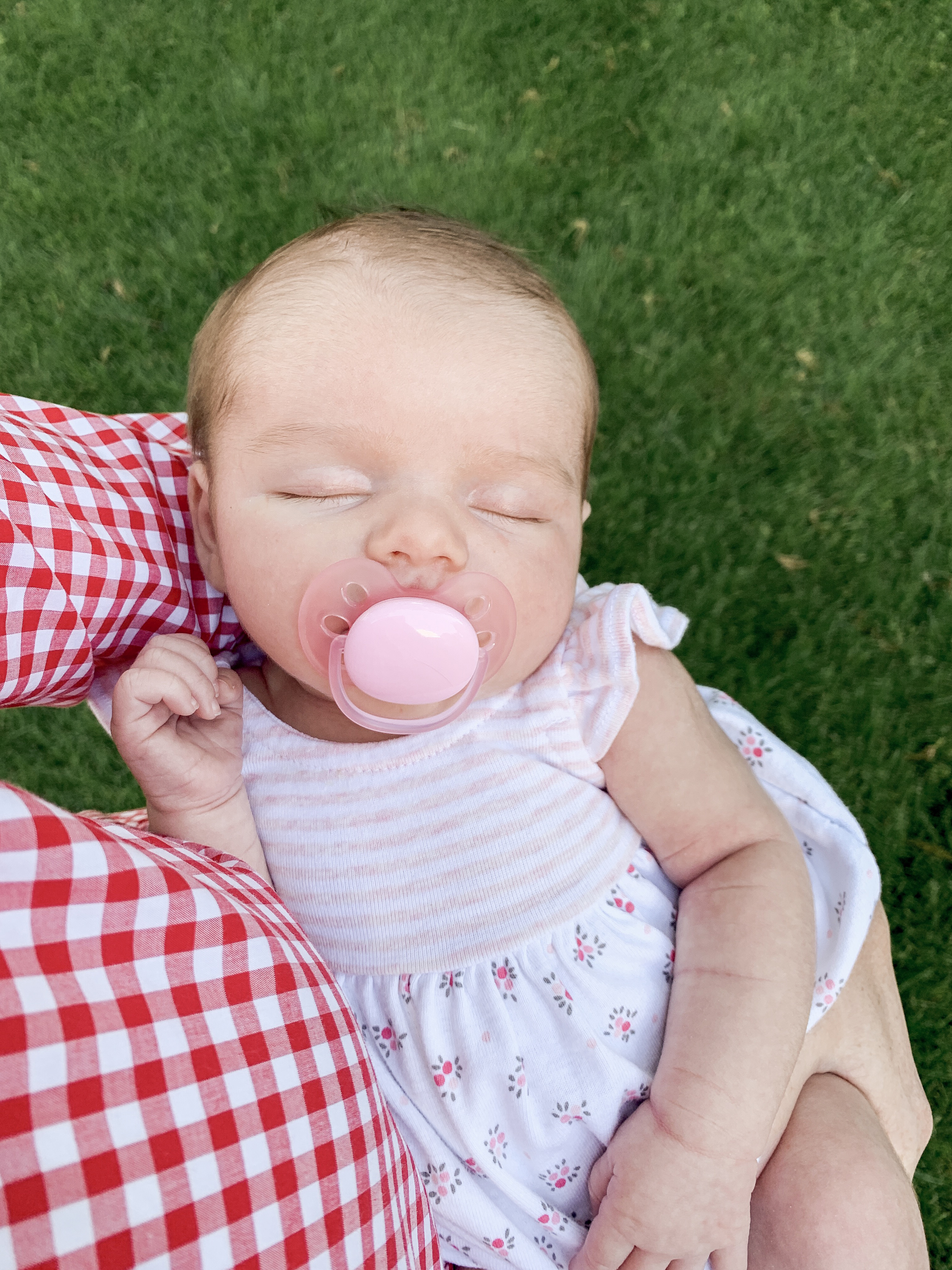 Baby Lucy sleeping