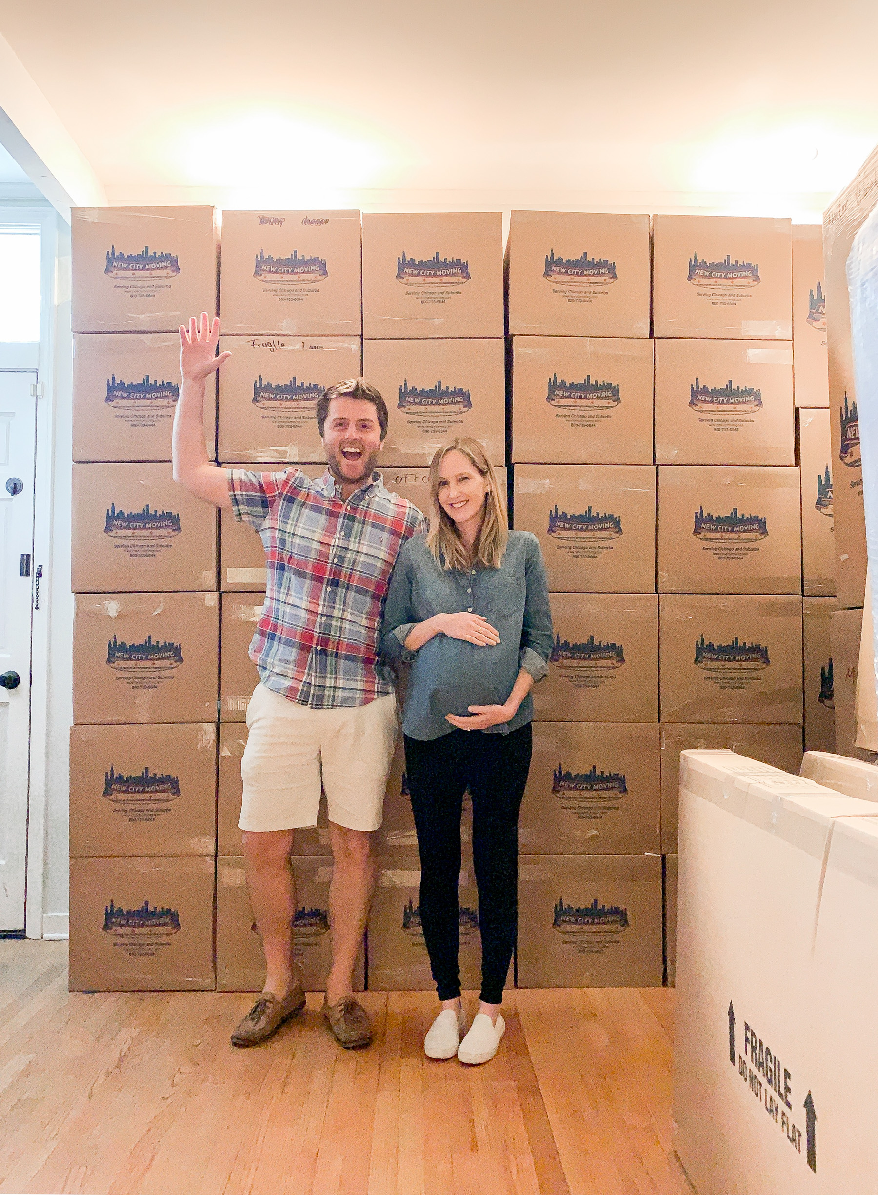How We Moved + Had a Baby on the Same Day 