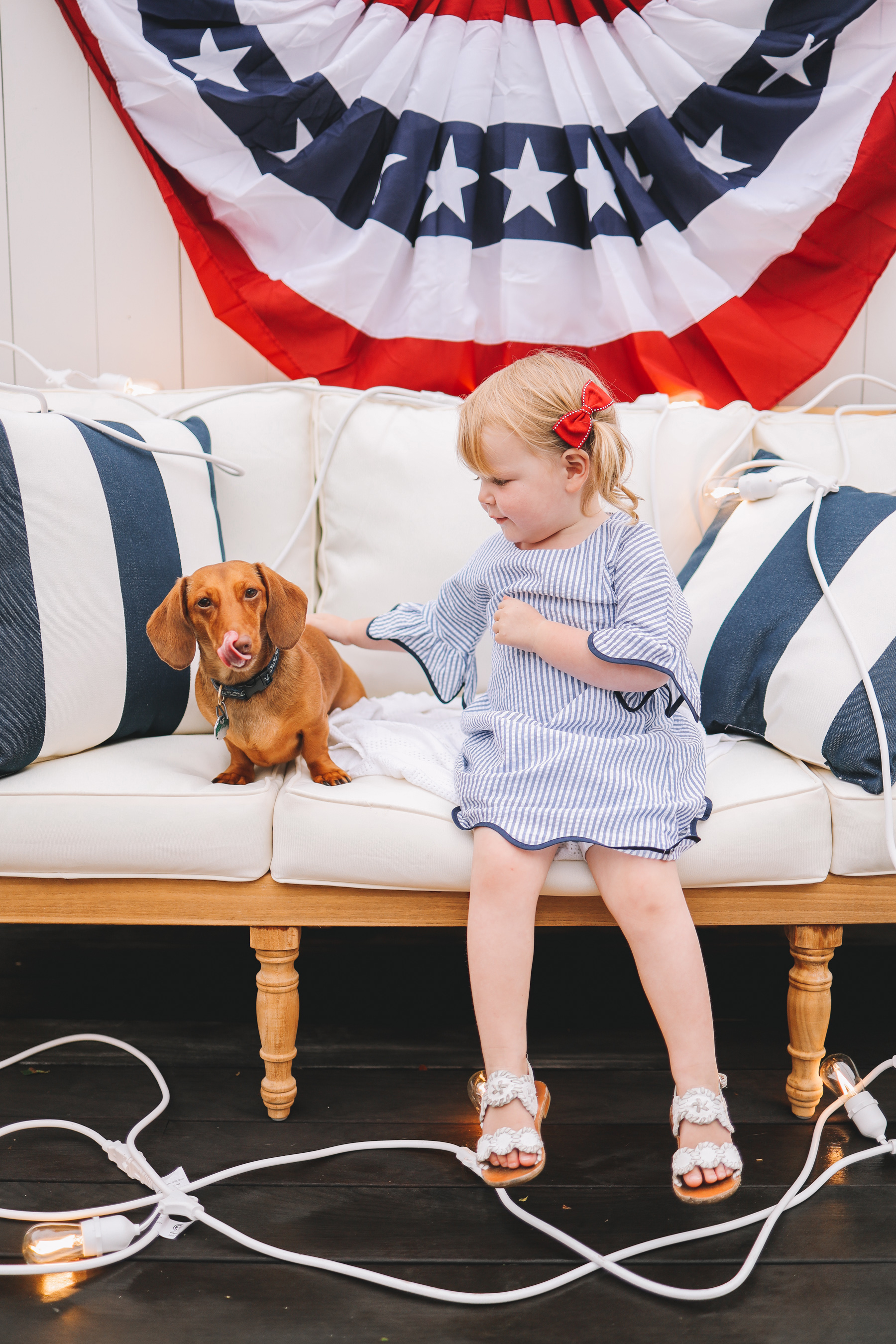 4th of july outfit for a little girl