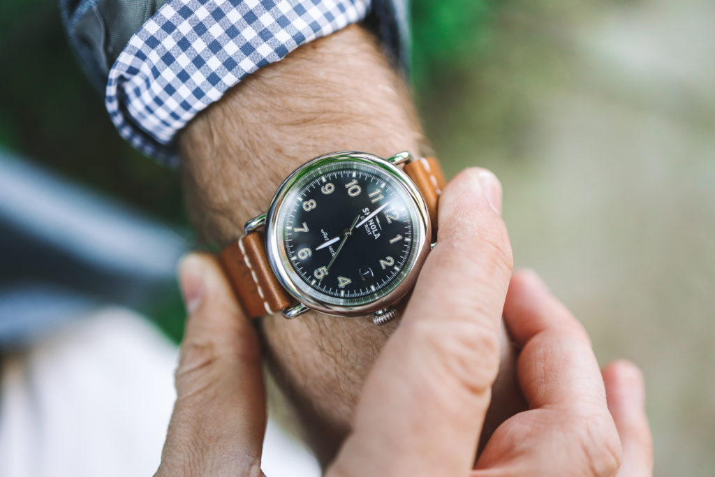 Shinola Watch Father's Day Preppy Gifts Kelly in the City