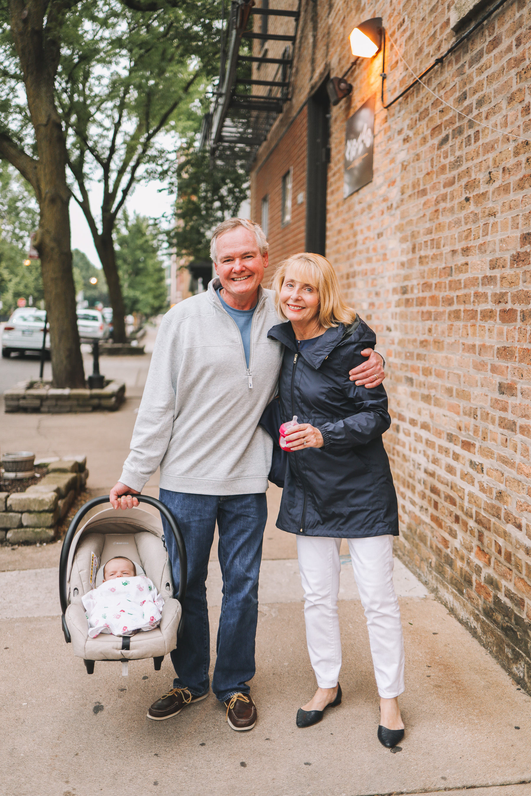 grandparents and baby