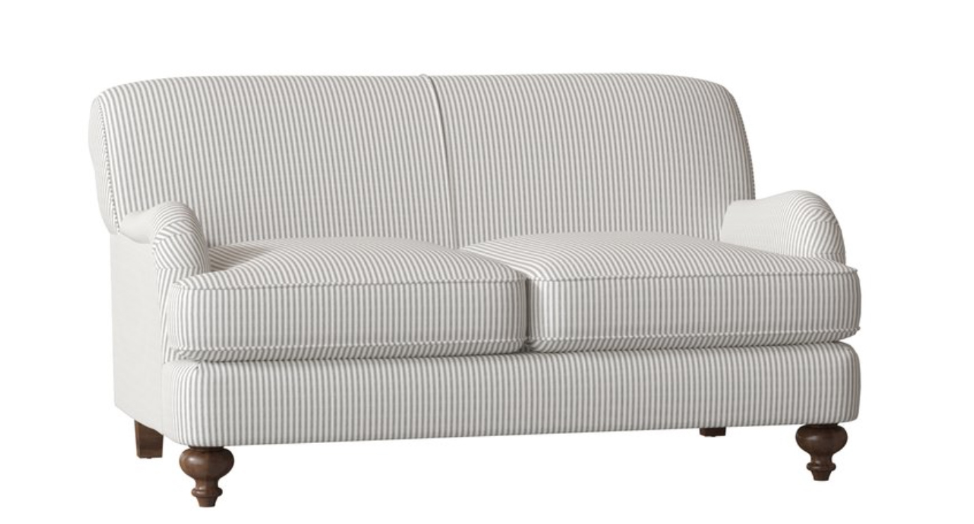 Home Purchases - Striped couch