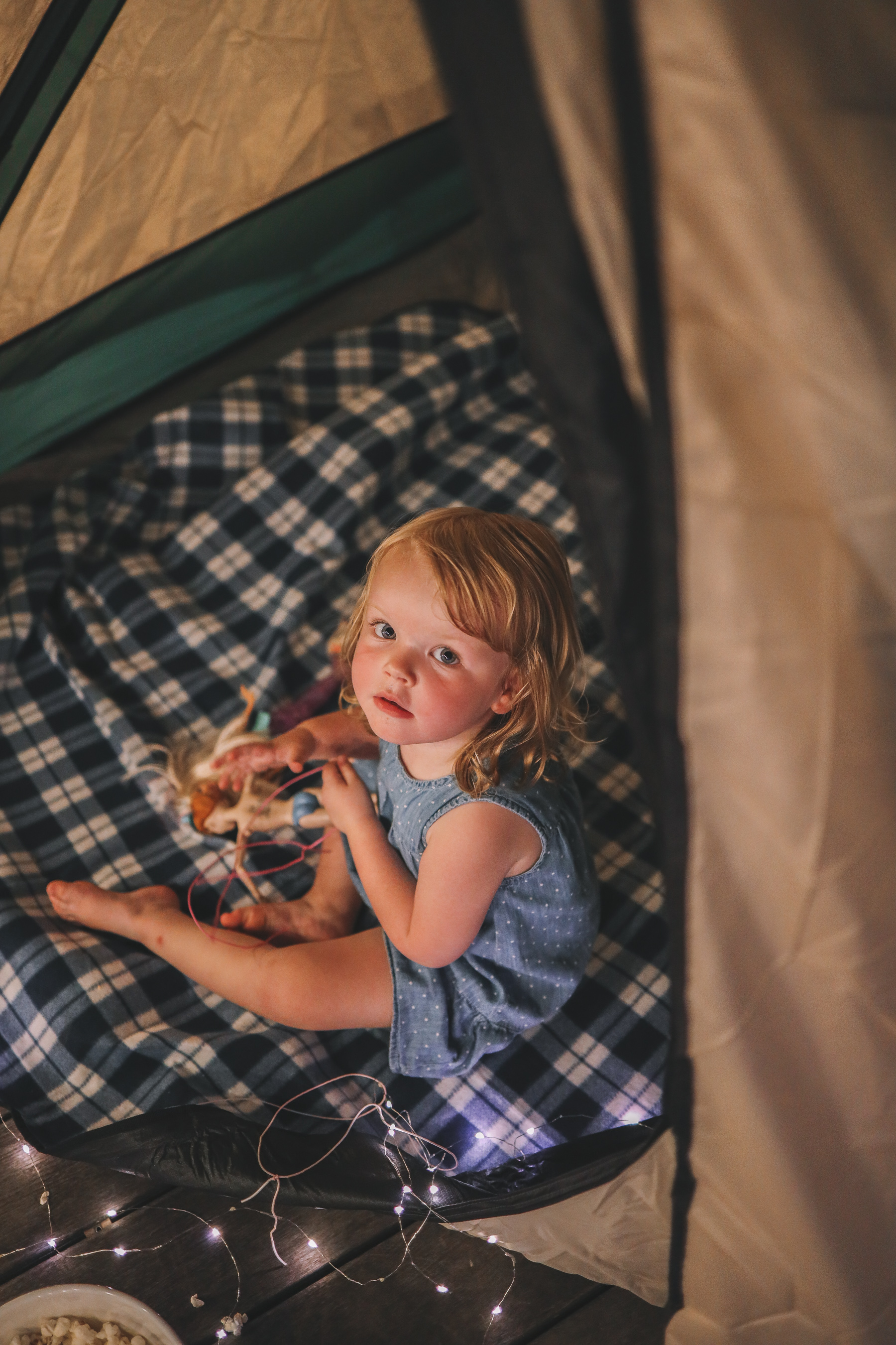 Backyard Camping with Walmart by Kelly in the City