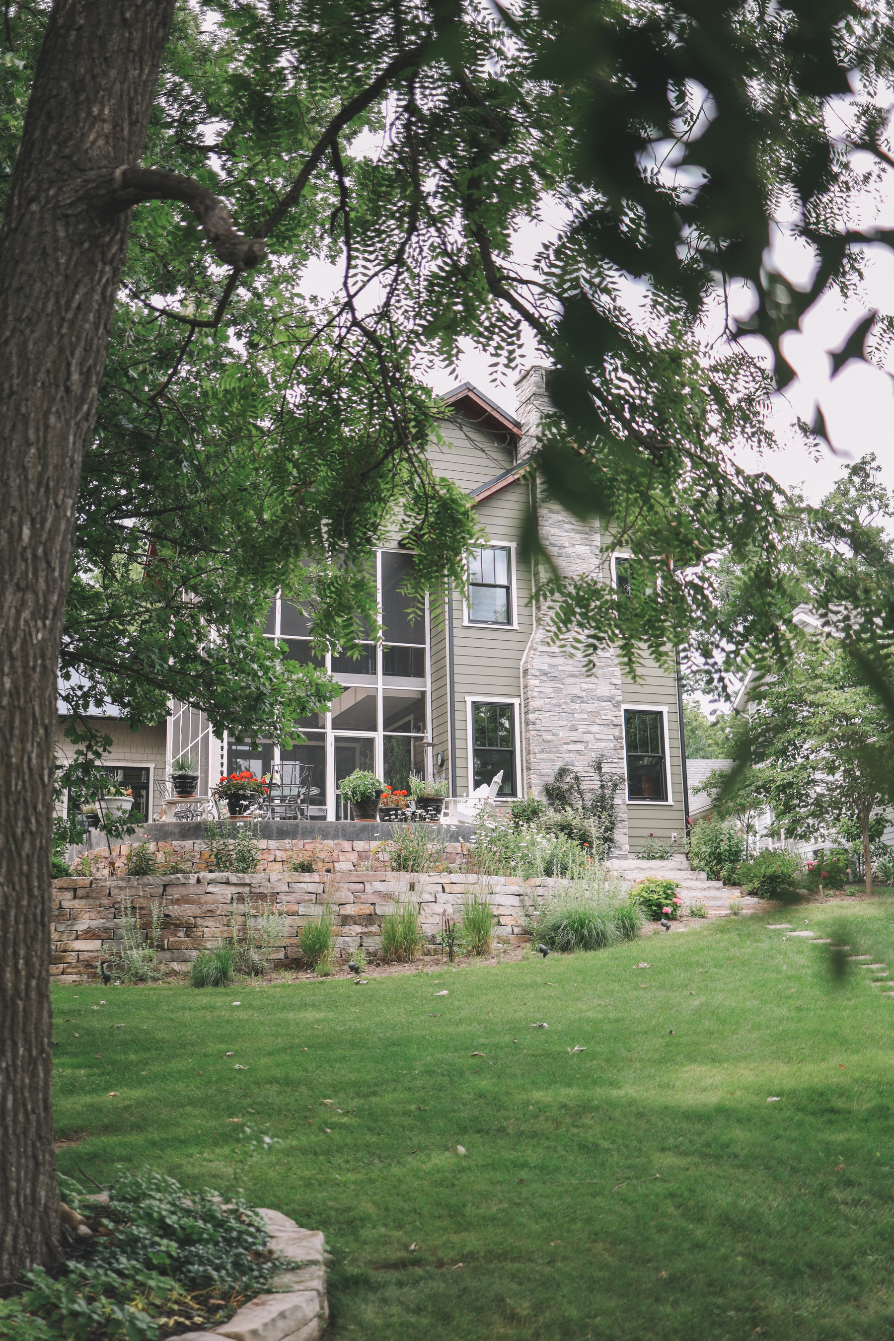 preppy lake house