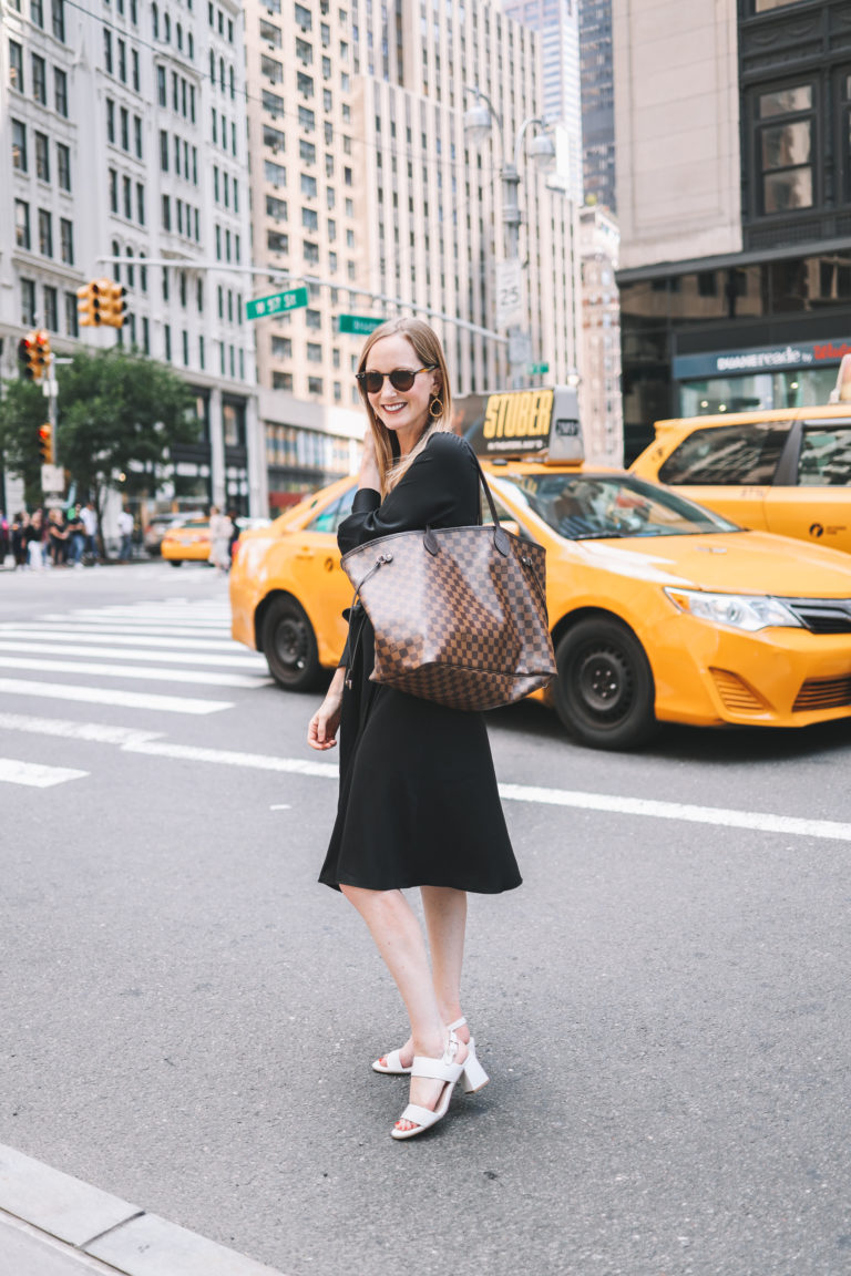 Objsateen Wrap Dress Black main image 1