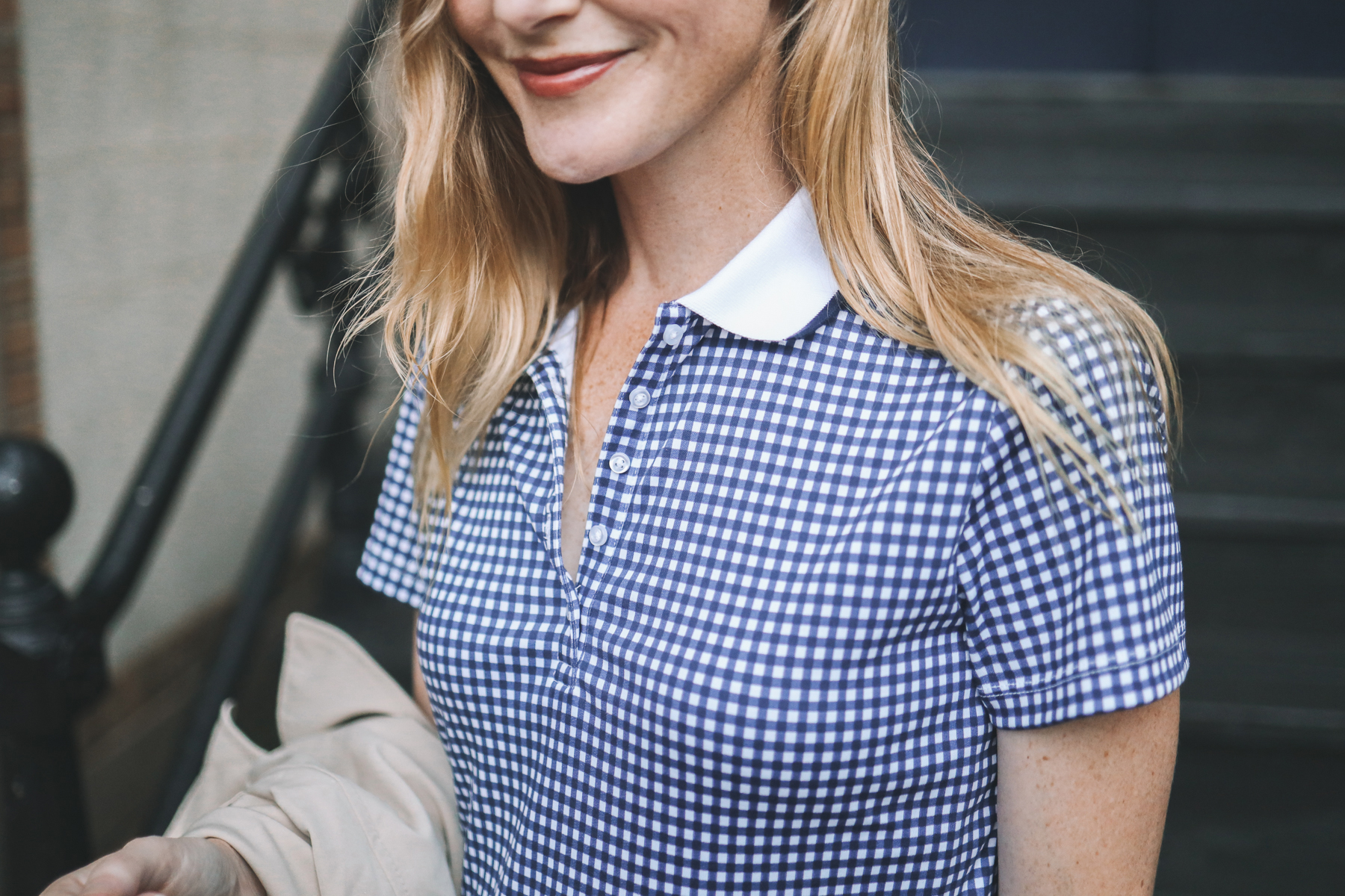 gingham polo featured