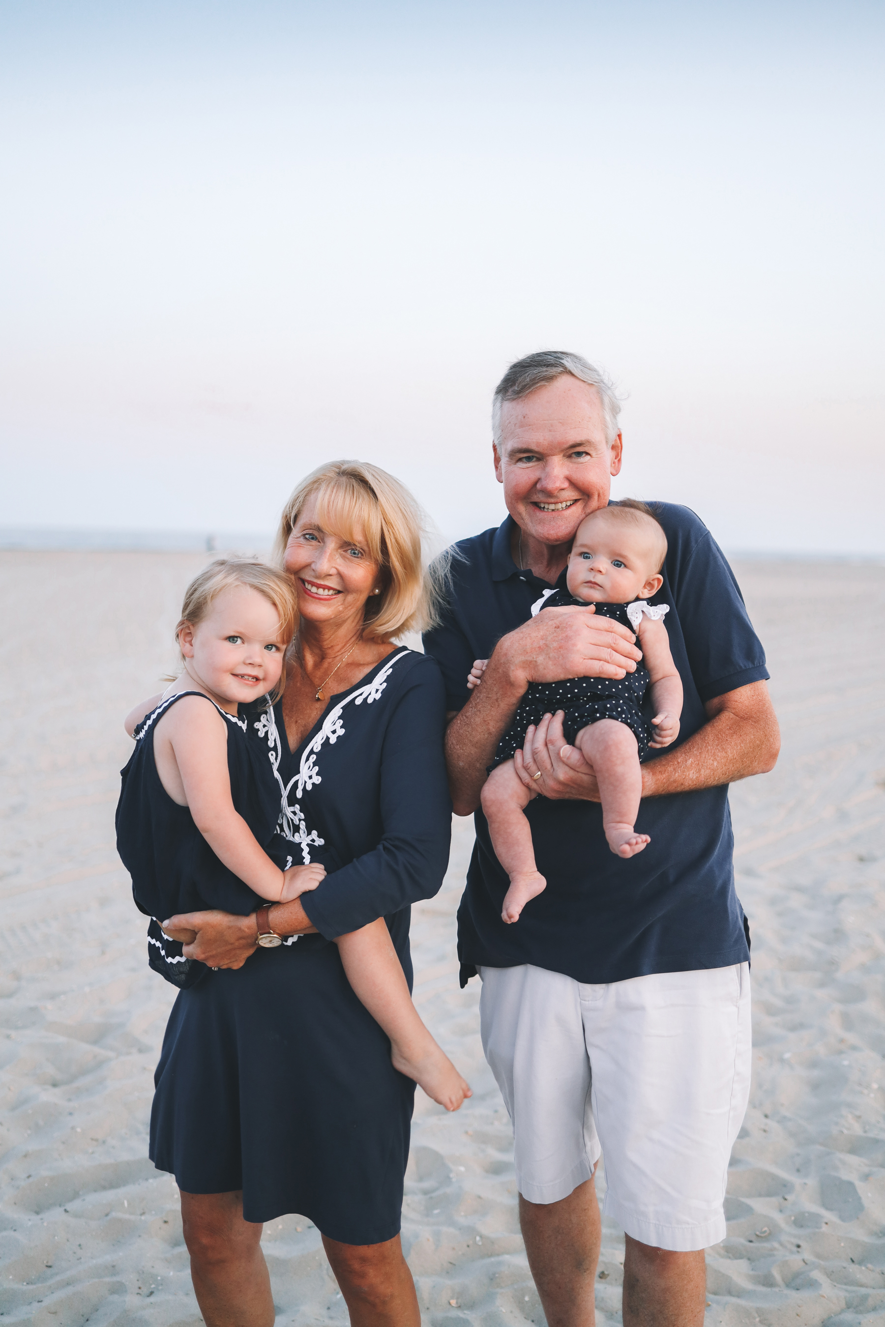 grandparents and babies for Christmas