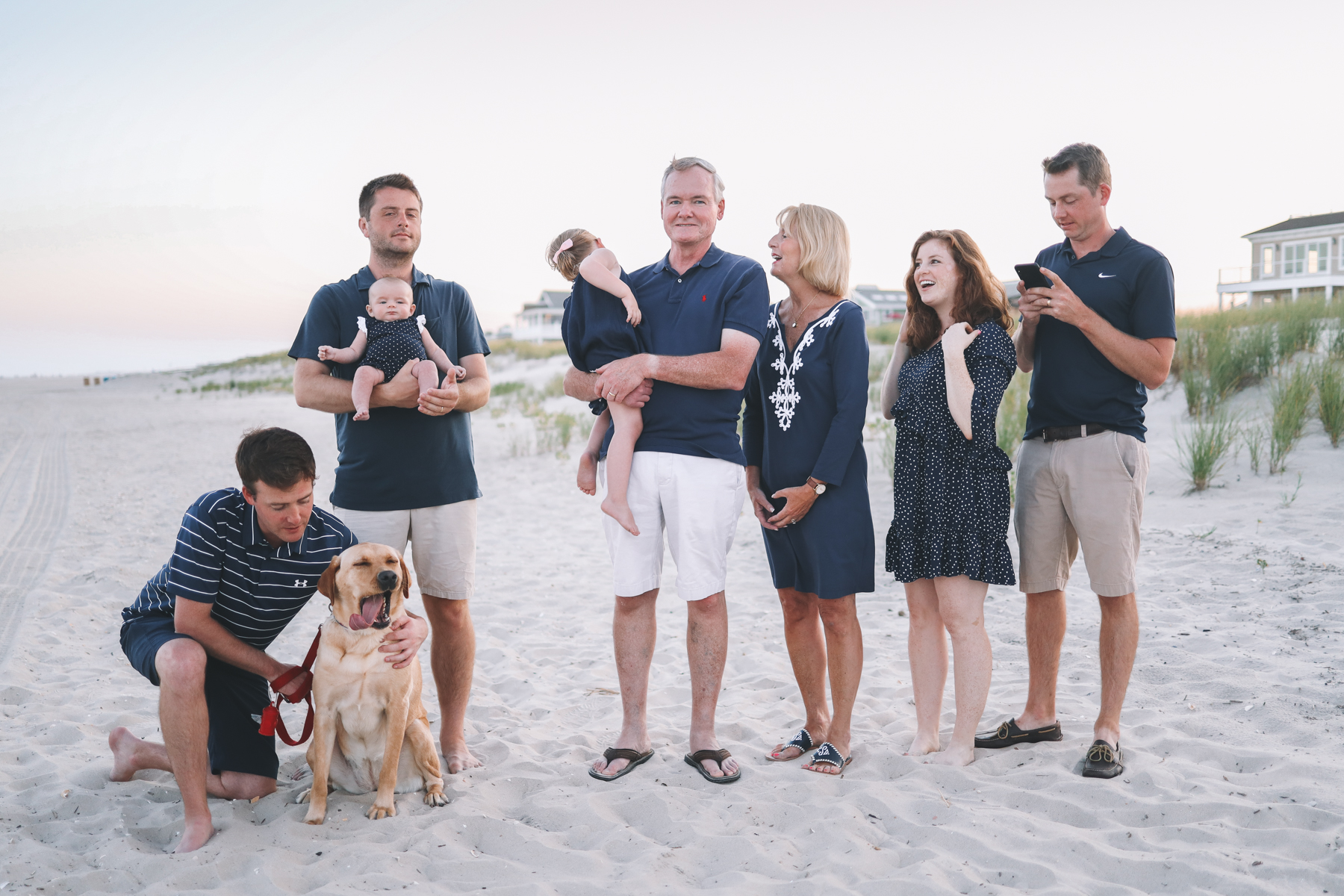 the behind the scenes photo of family cards