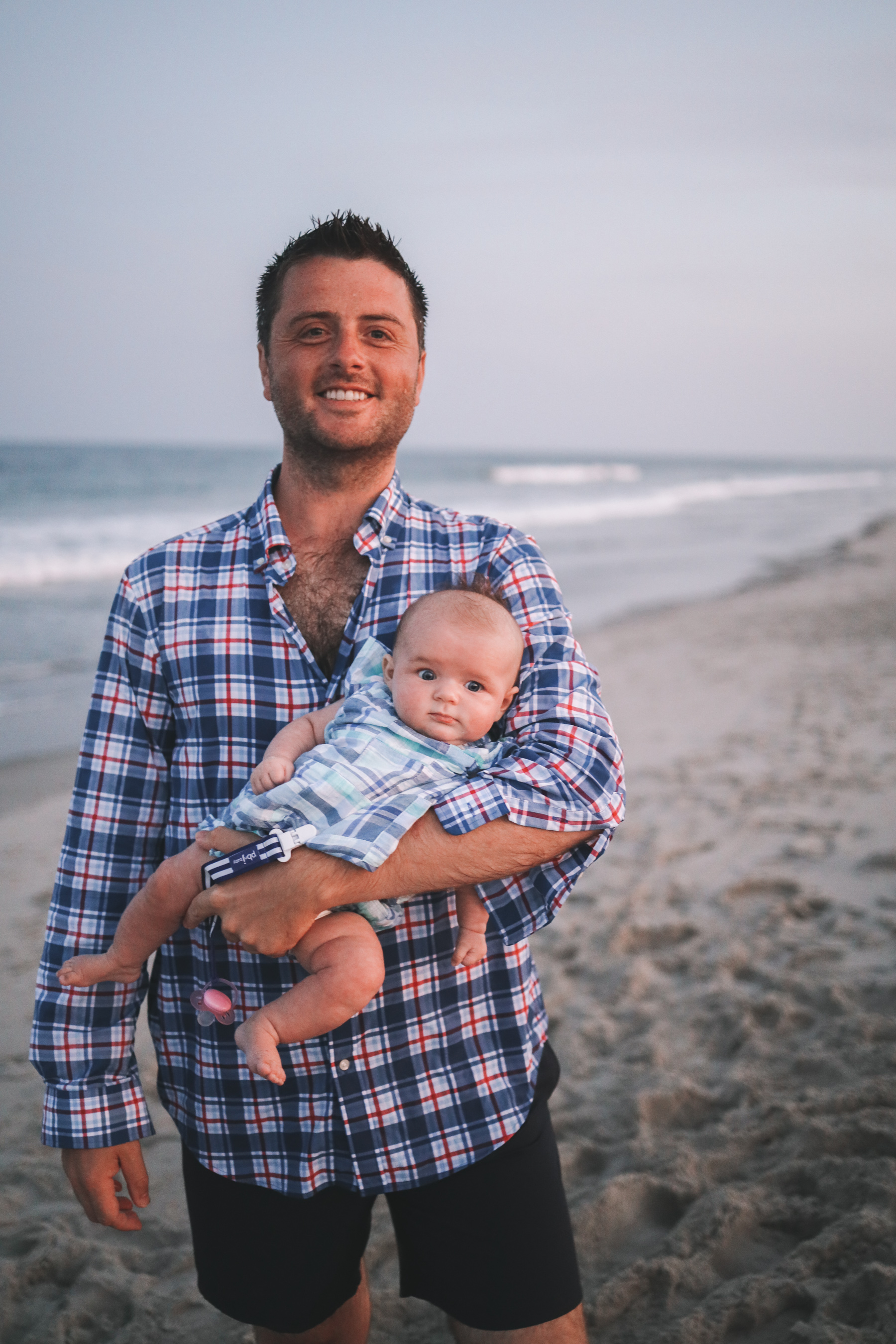 Mitch holding our daughter