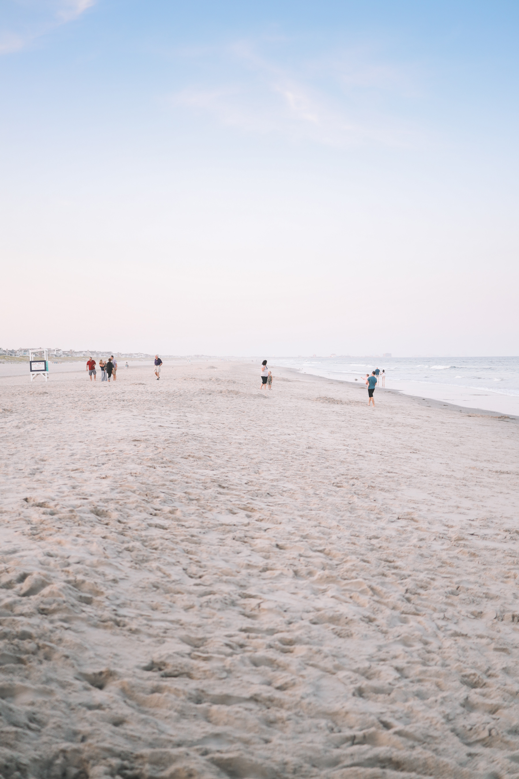 A shore line in Jersey