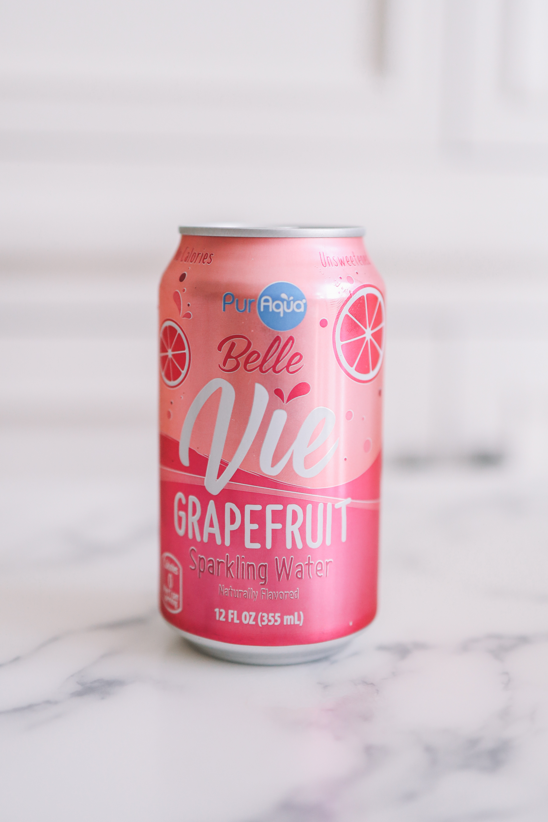 10. PurAqua Grapefruit Belle Vie Sparkling Flavored Water