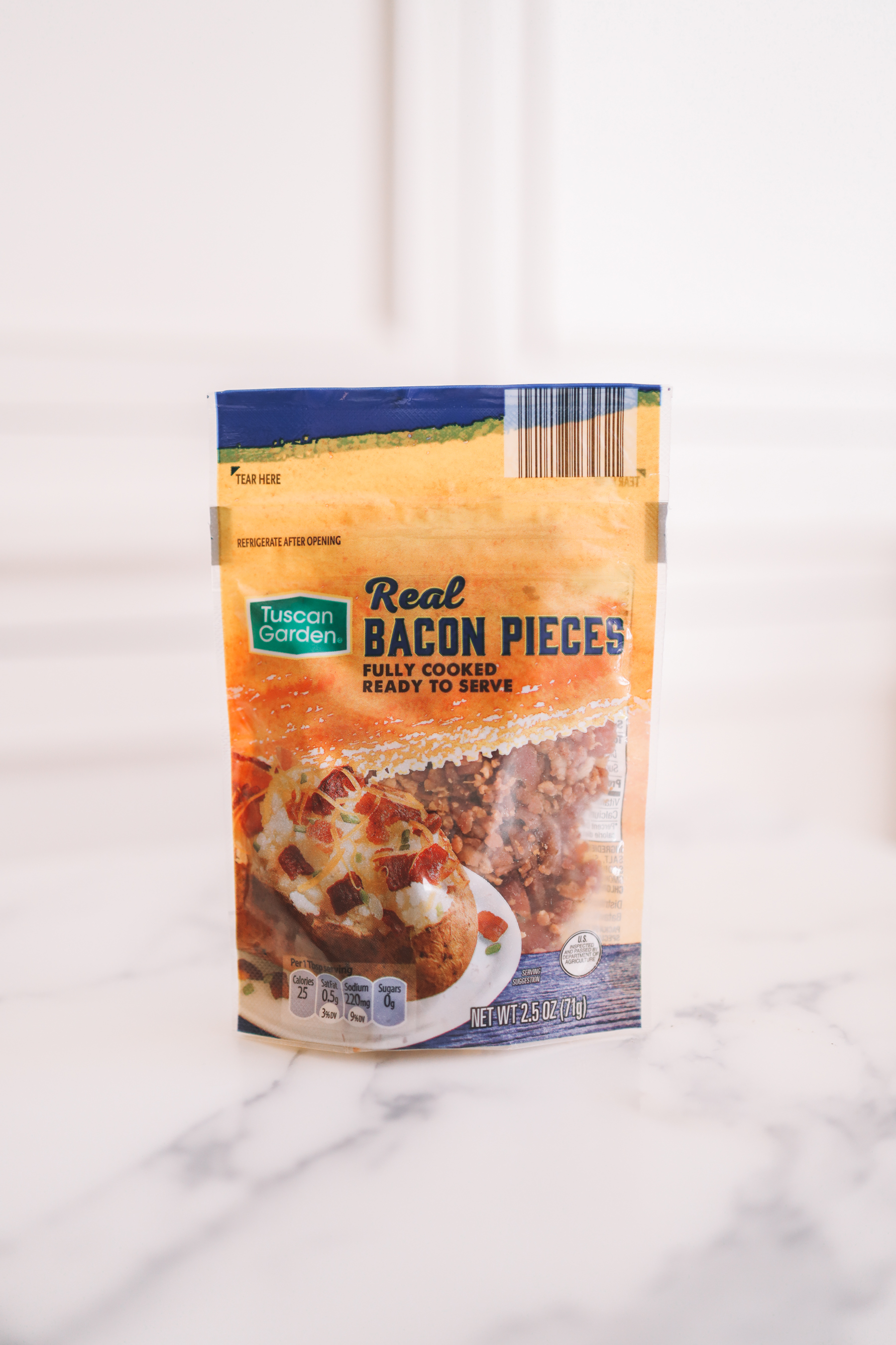 Aldi products - 5. Tuscan Garden Real Bacon Pieces