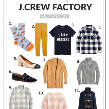 J.Crew + Factory New Arrivals
