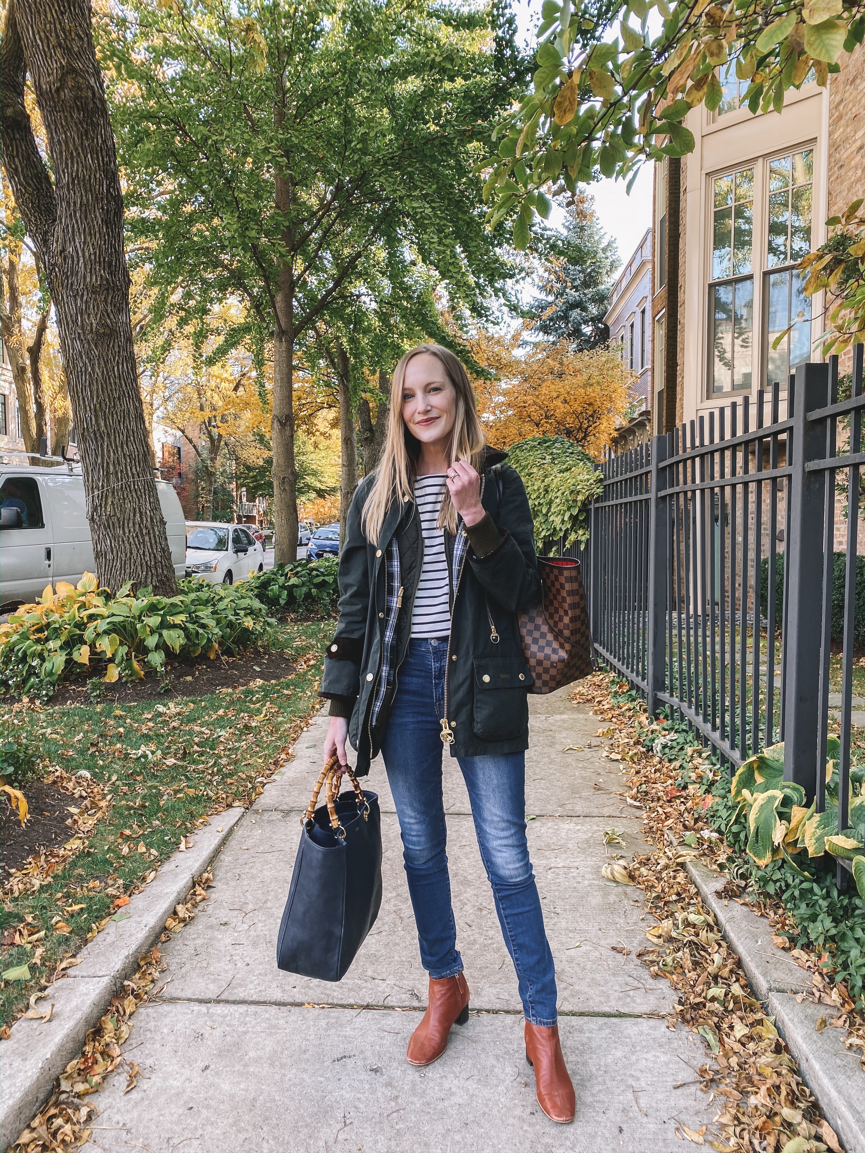 Barbour jacket j store crew