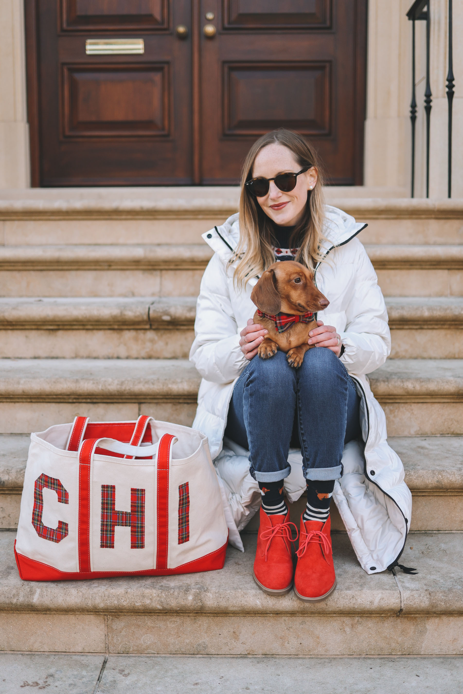 hush red boots