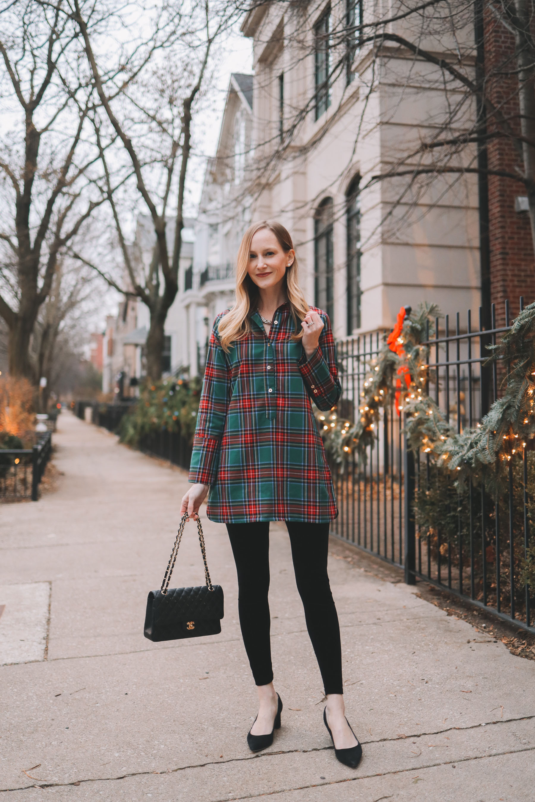 Tartan best sale tunic dress