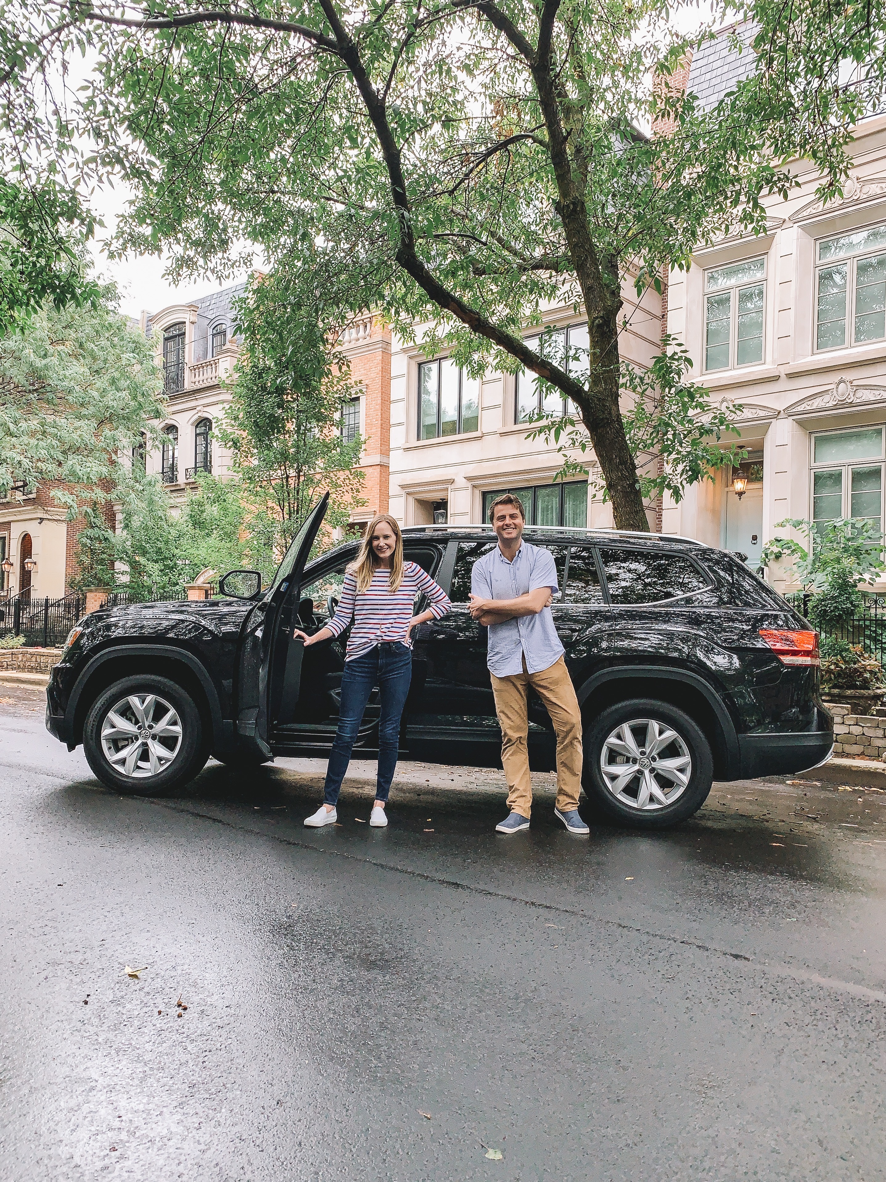 Mitch and Kelly With Their VW Atlas
