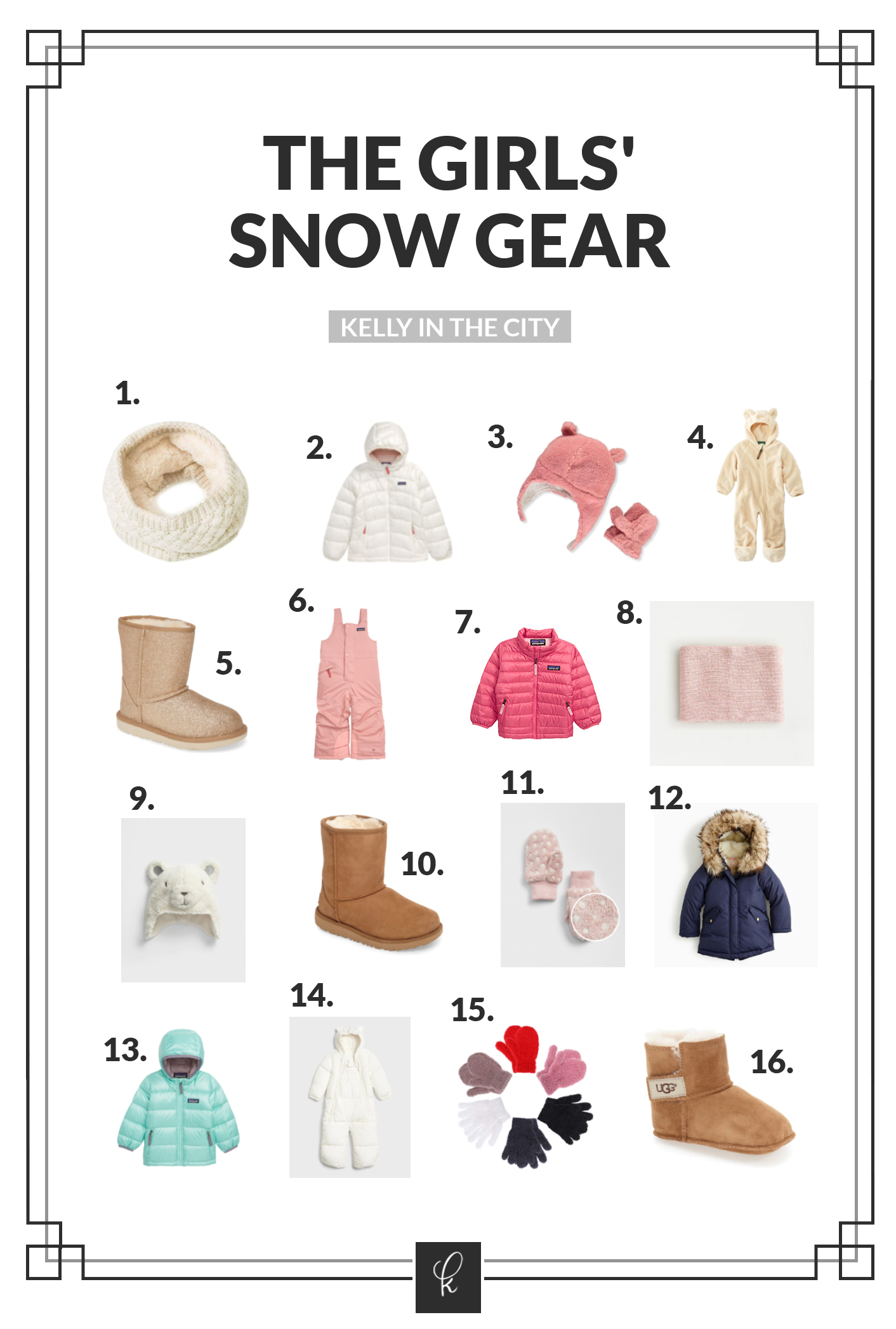 Girls snow gear sale