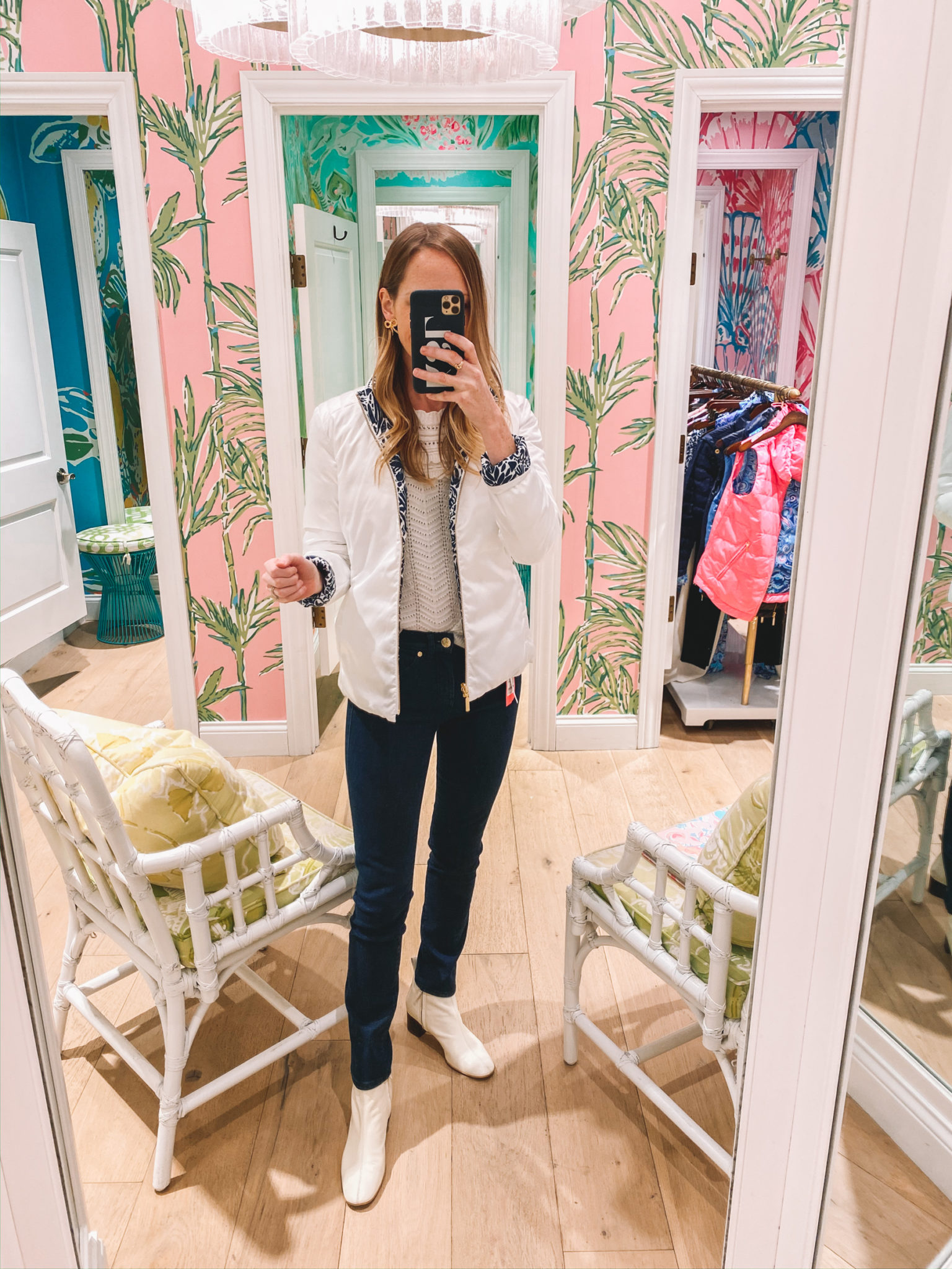 Lilly Pulitzer Sale Try On Part I An Extra Chance To Win 500 To Shop   Lilly Pulitzer After Party Sale January 2020 Outerwear 20 1536x2048 