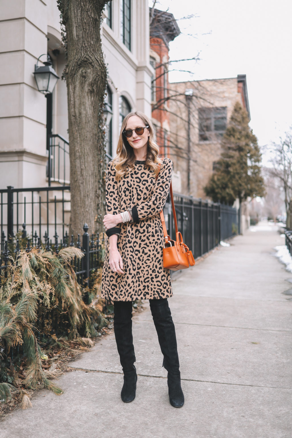 Leopard Sweater Dress on Sale | Kelly in the City | Lifestyle Blog