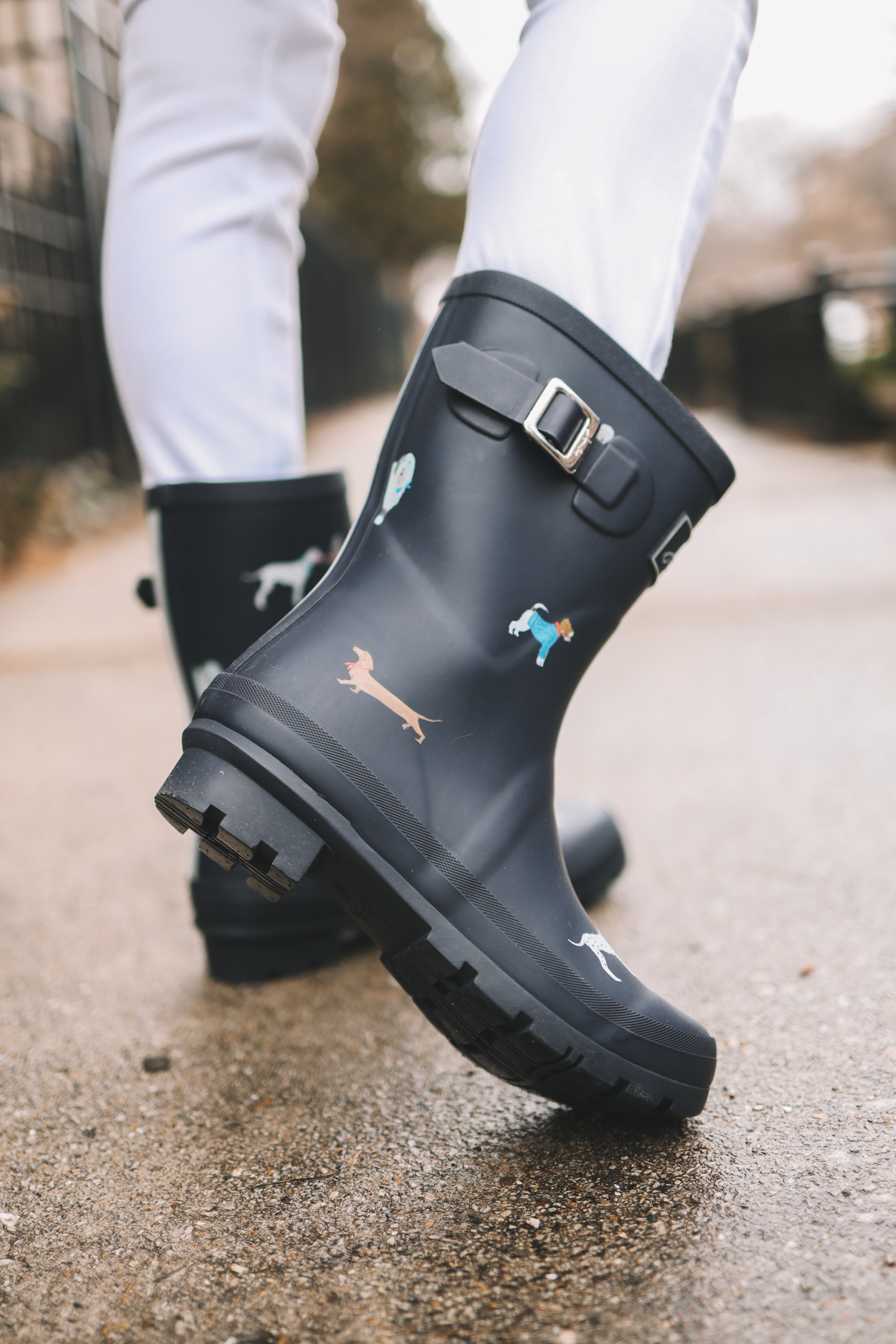 Joules' rain boots