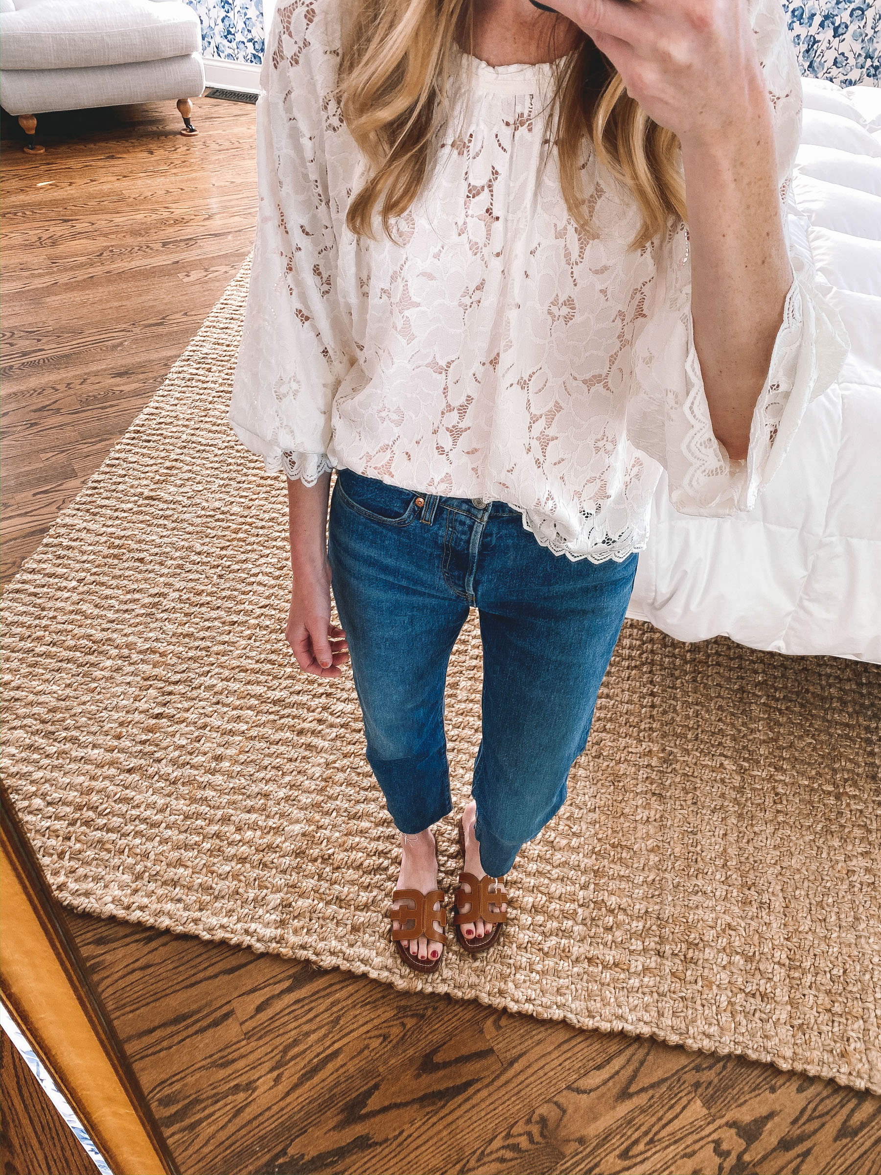 Free People Lace Top 