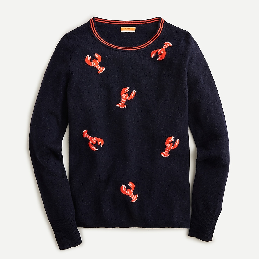 Cashmere Lobster Sweater