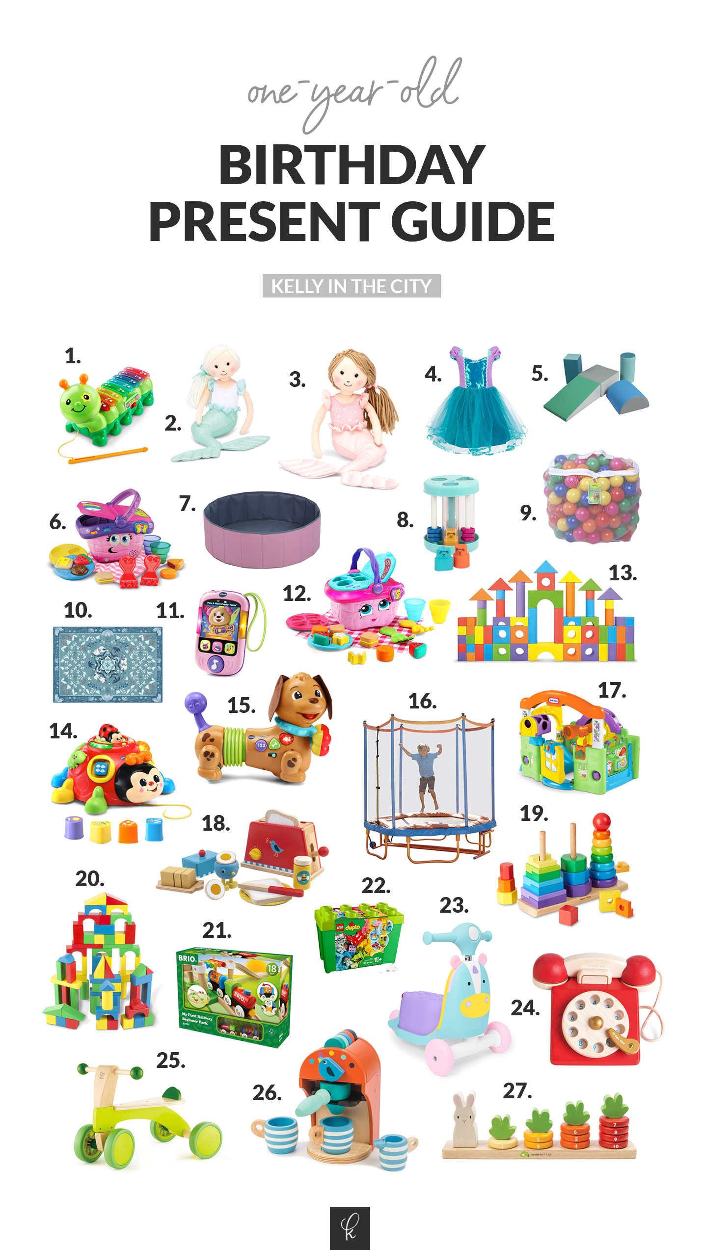 Gifts for One-Year-Olds - Kelly in the City