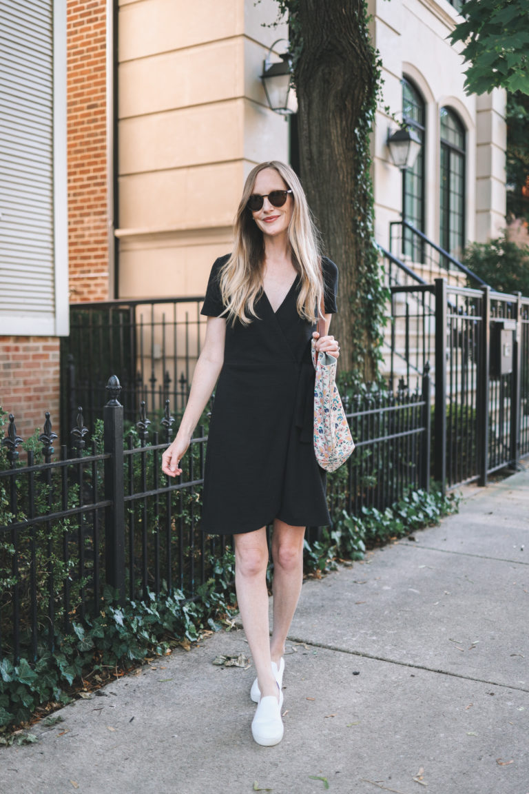 J.Crew Factory Wrap Dress | Kelly in the City | Lifestyle Blog