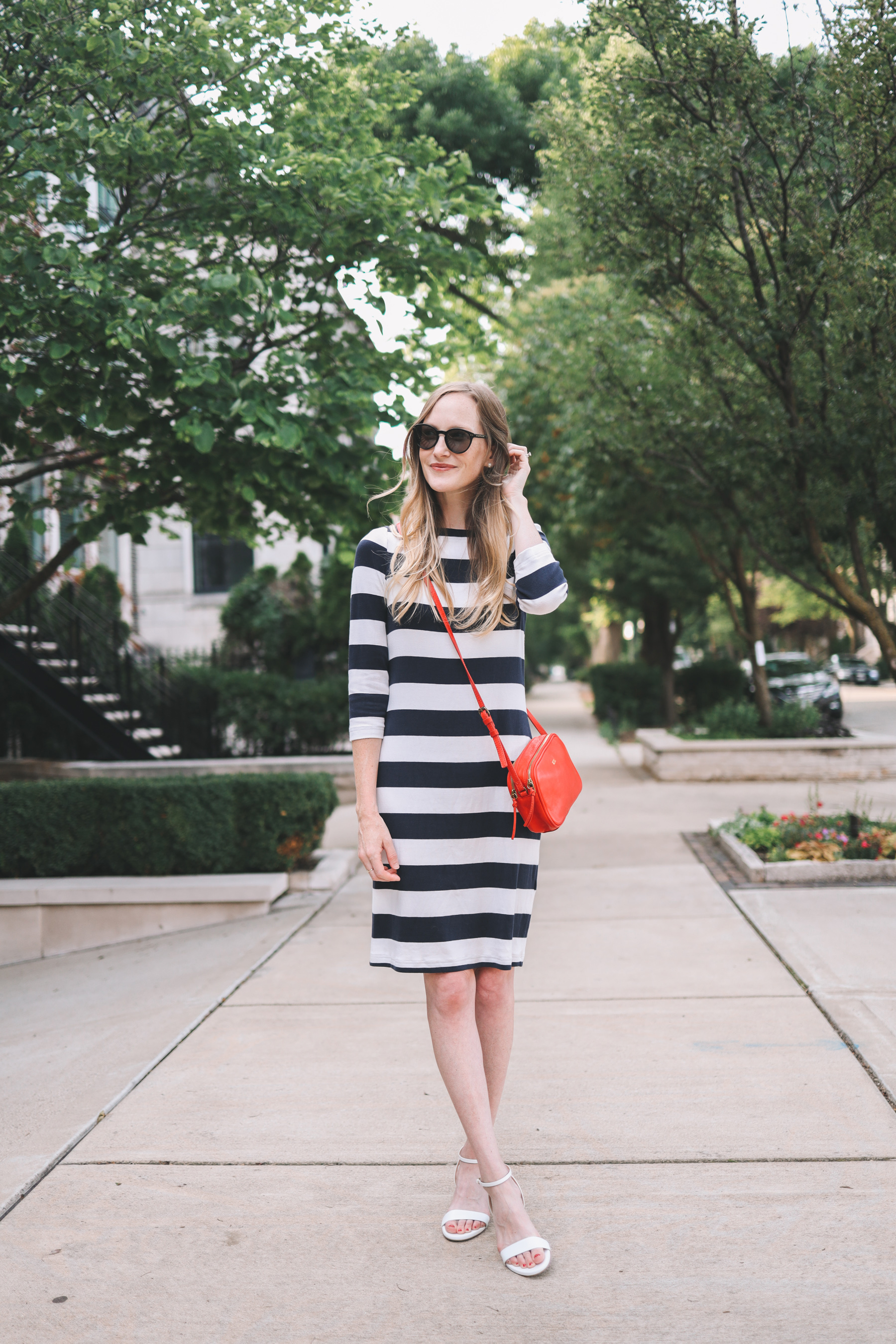 How to Style Sneakers With a Dress - Sunshine Style