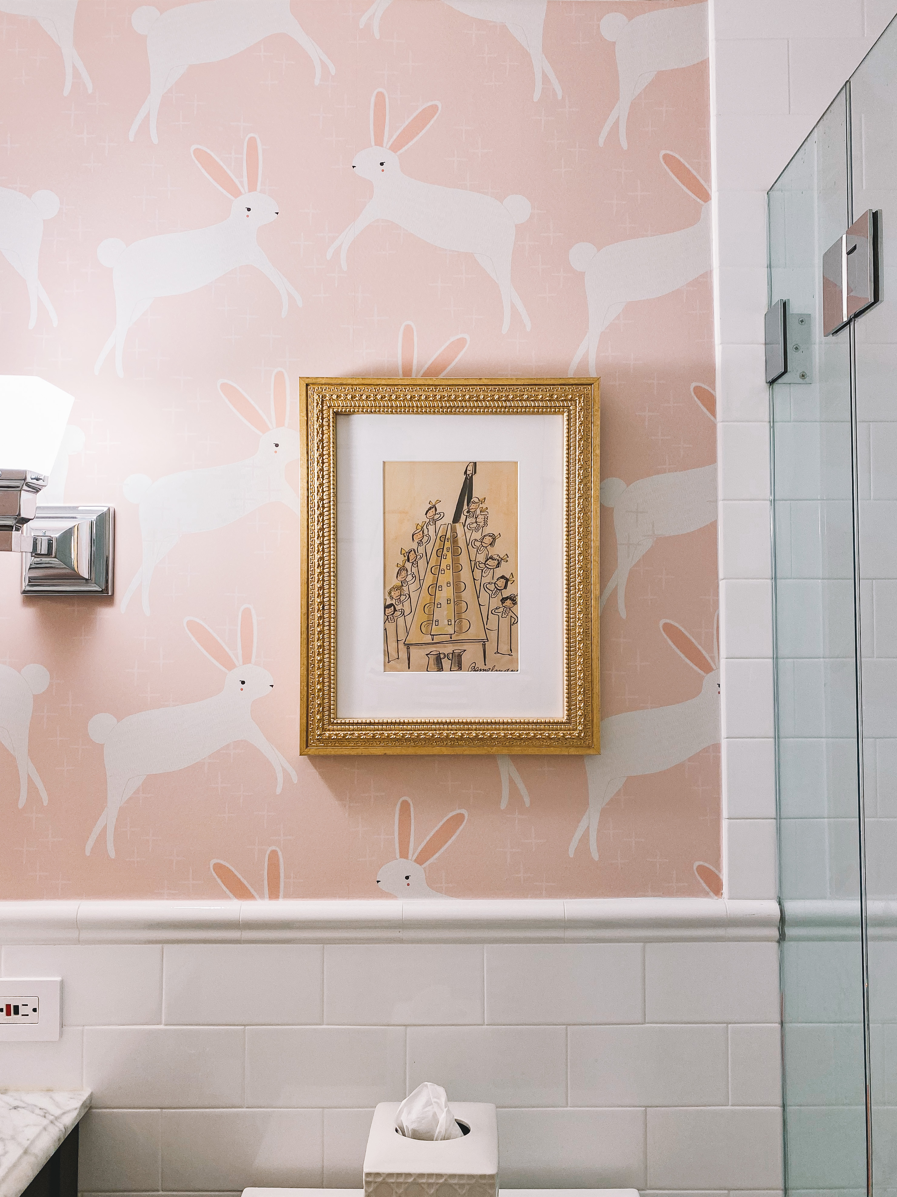 Pink Bunny Wallpaper