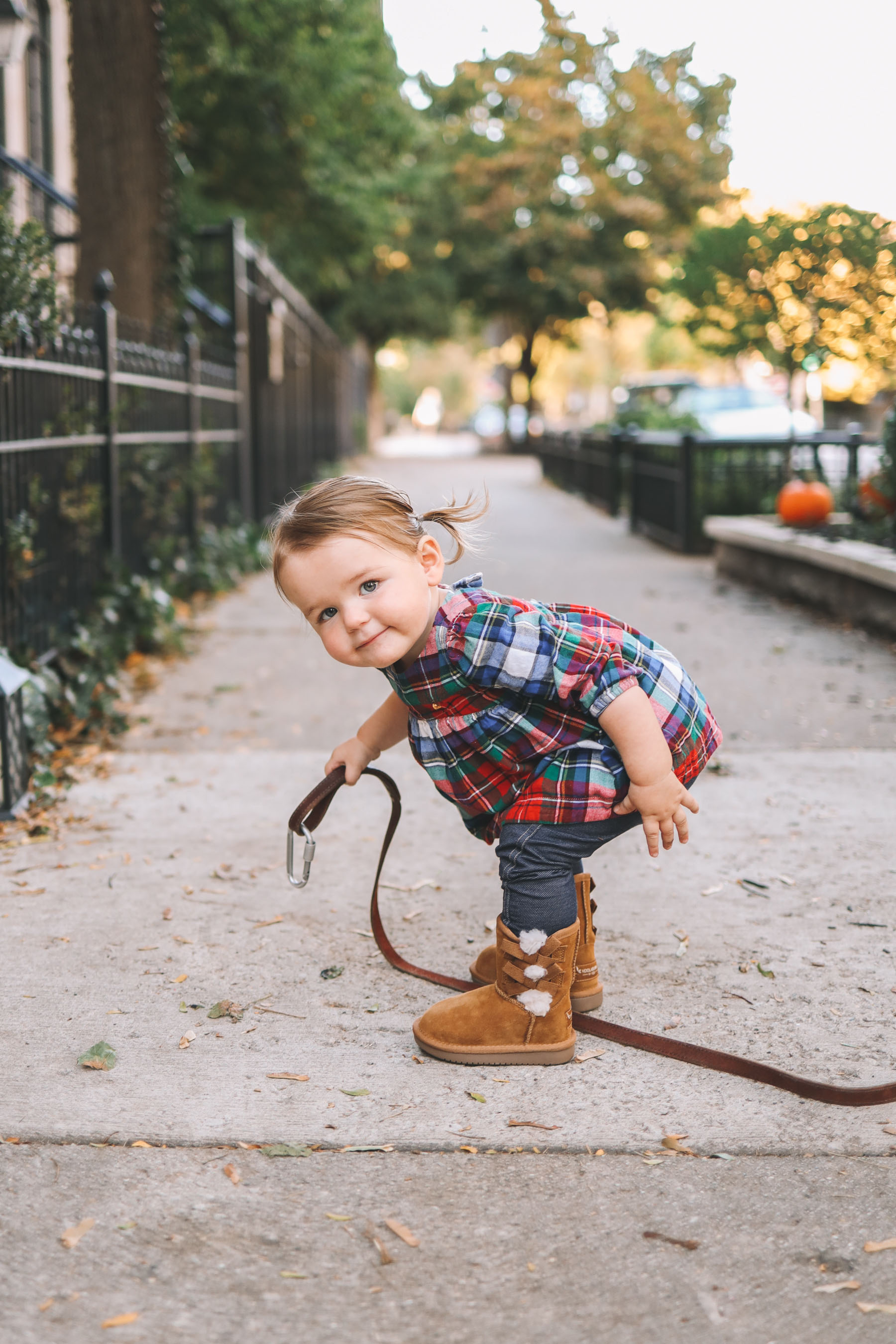 Baby in Bow Uggs - Kelly in the City | Lifestyle Blog