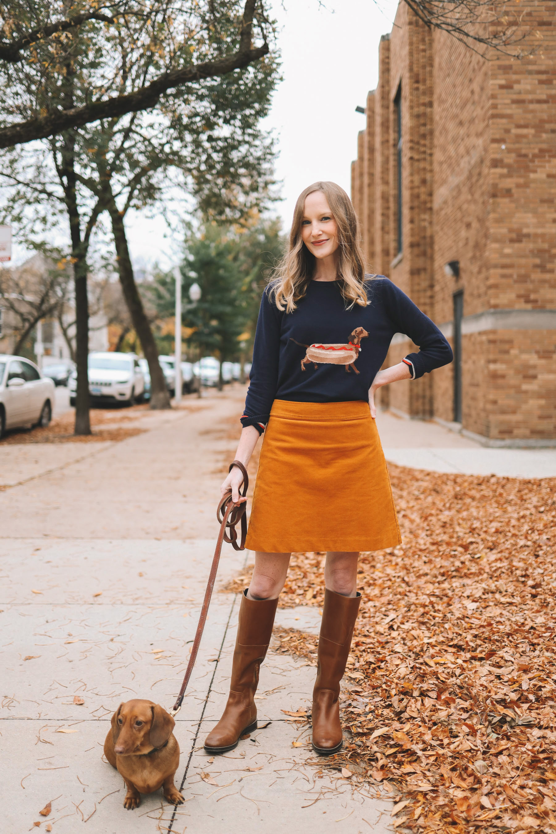 Joules Dachshund Sweater Giveaway Kelly in the City Lifestyle Blog