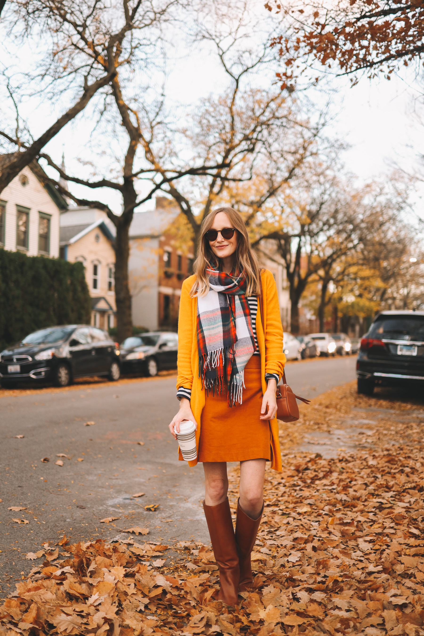 The Perfect Plaid Scarf Kelly in the City Lifestyle Blog