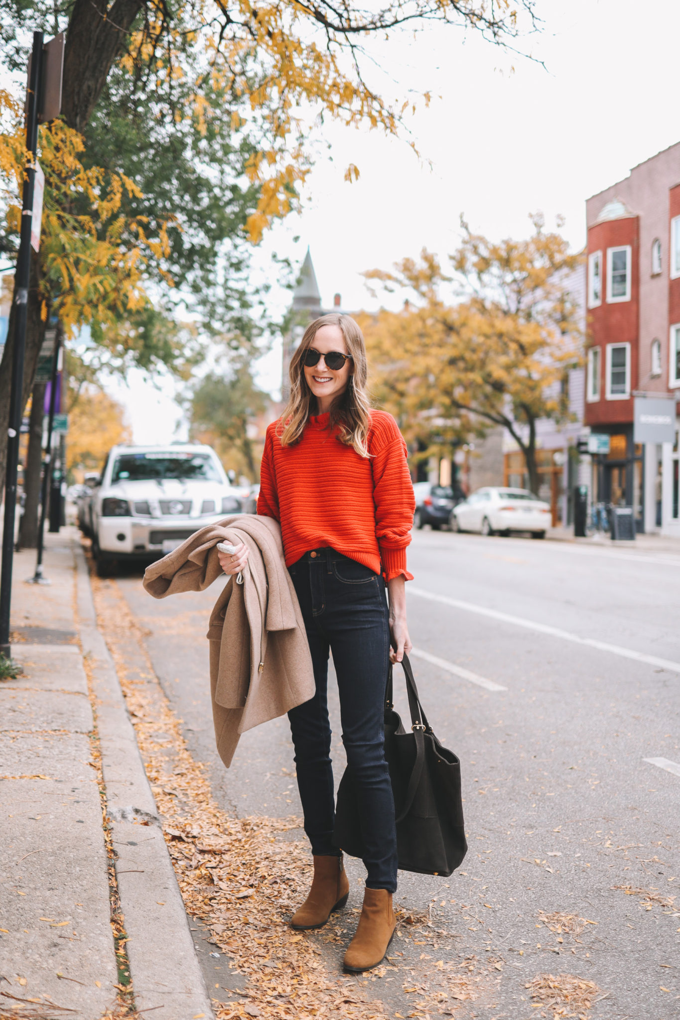 Ruffleneck Sweater - Kelly in the City | Lifestyle Blog